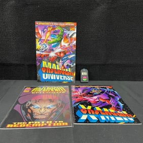 X-men Onlslaught Comics
