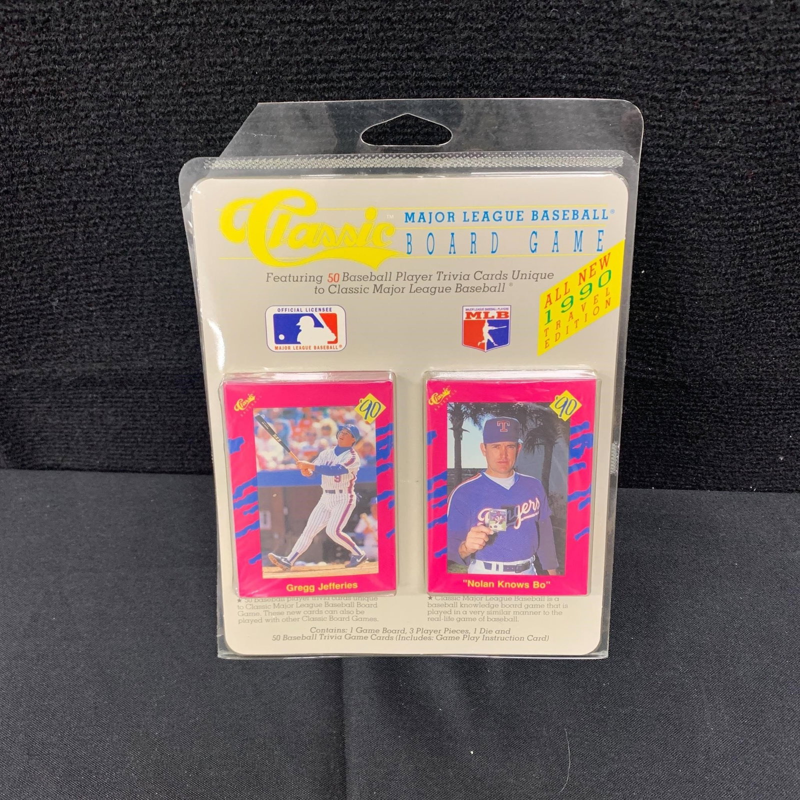 Sealed Classic MLB Game: Includes Nolan Ryan, Bo Jackson, Eddie Murray and more. We are a veteran owned company. Please look at the pictures carefully to determine what you believe the condition of collectible is. We are curr