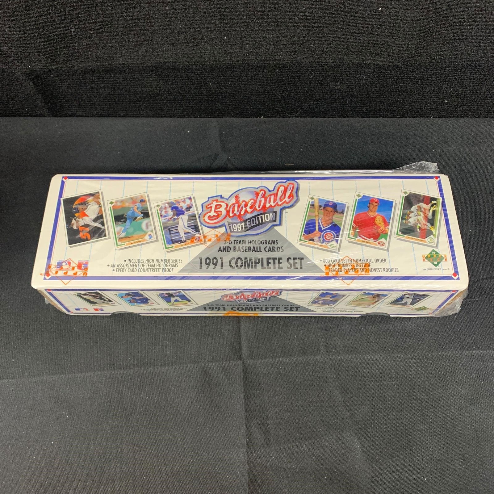 Sealed 1991 UD Baseball Card Set (1 of 3)