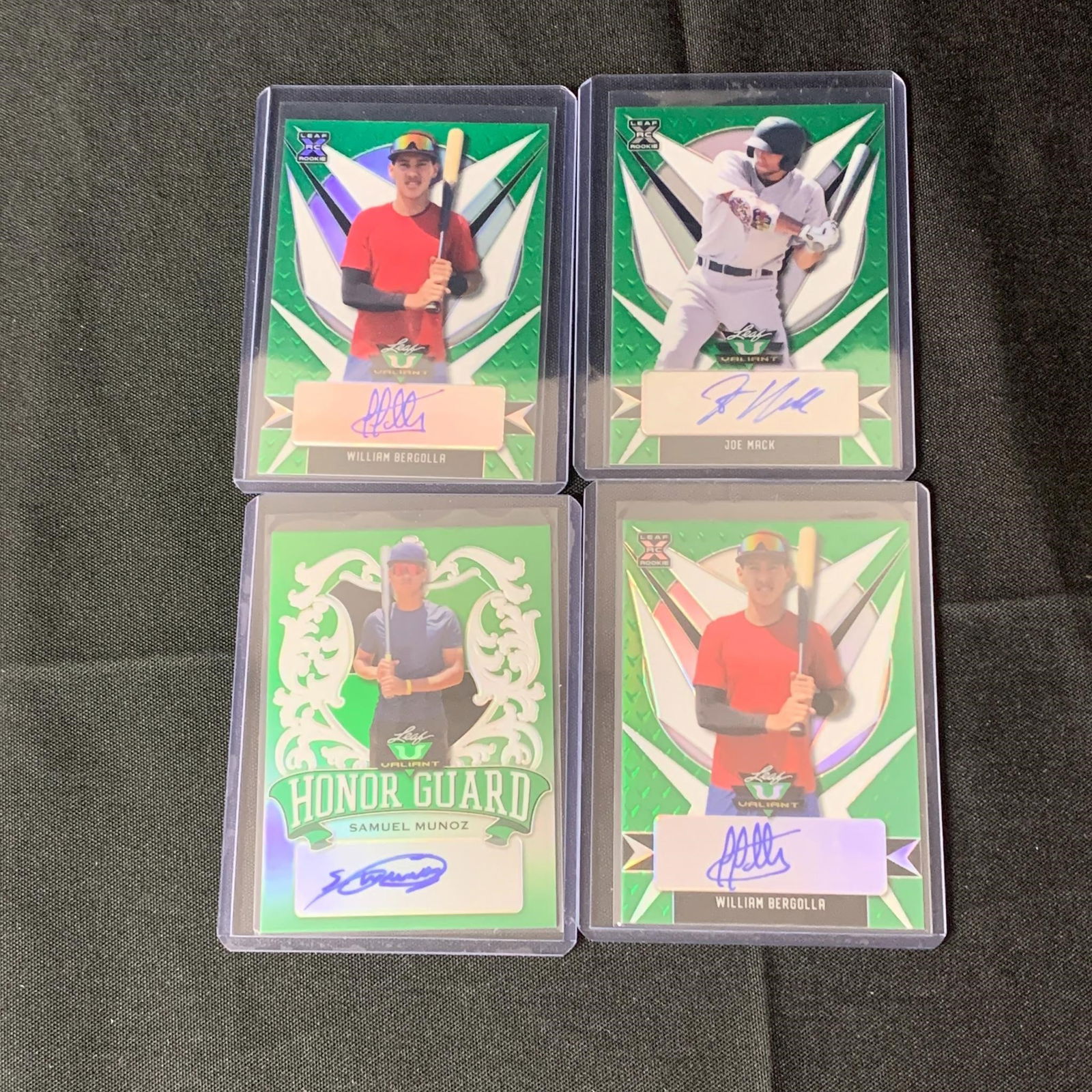 Leaf Auto Baseball Cards, Rookies (1 of 2)