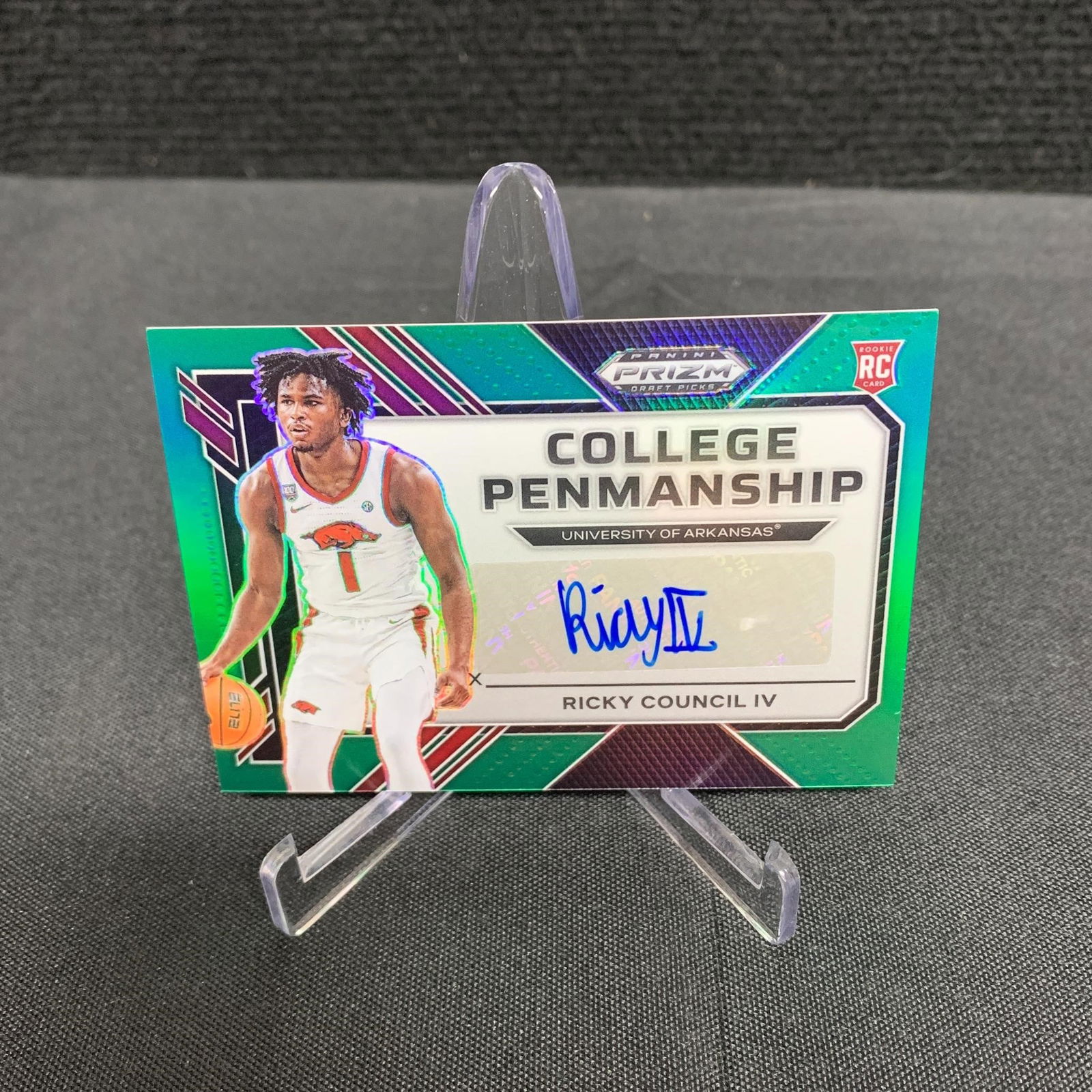 Rickey Council IV Auto Card (1 of 2)