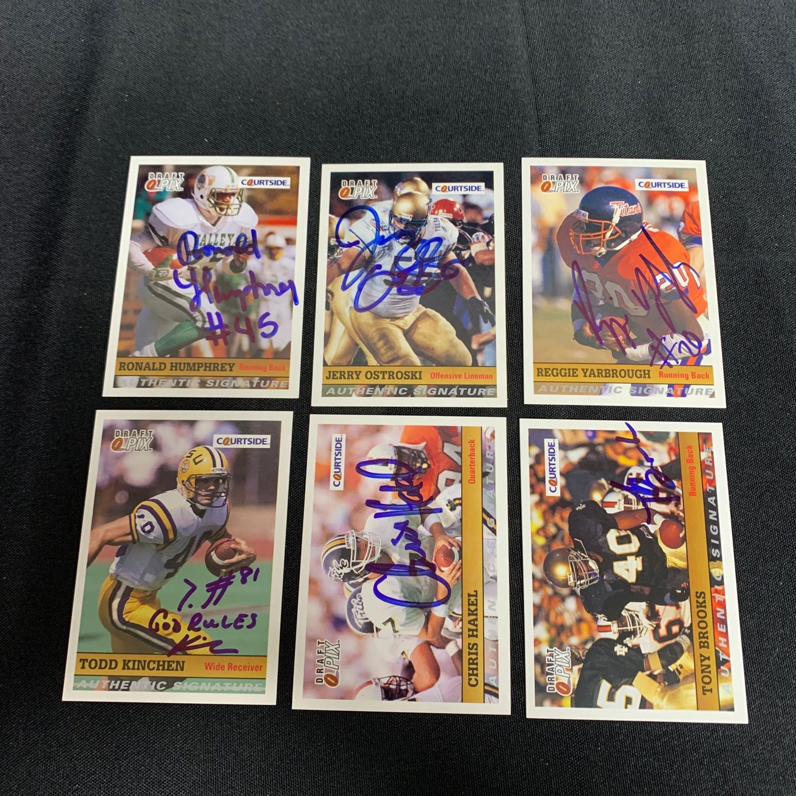 Lot of Draft Pix Football Cards (1 of 2)