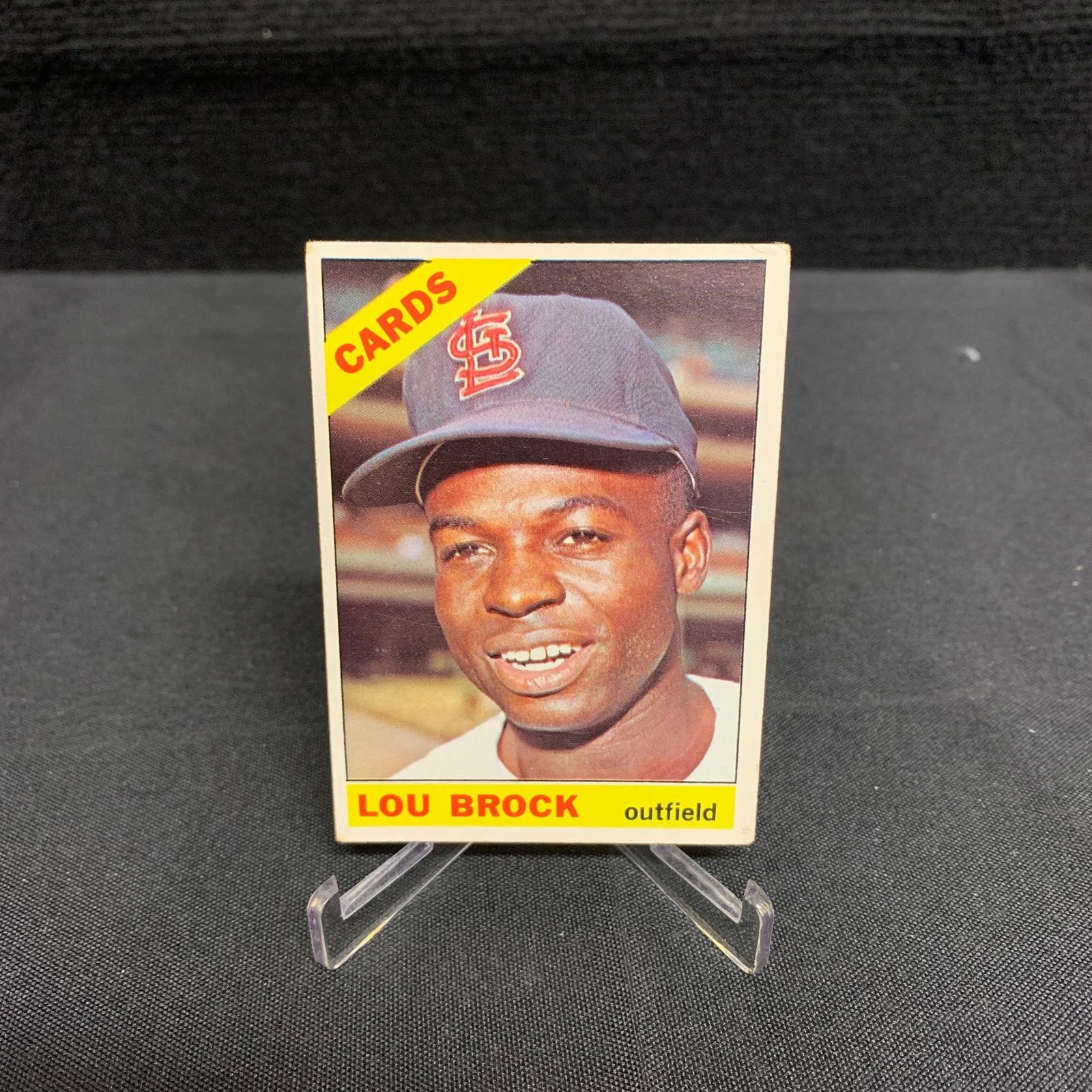 1966 Topps Lou Brock (1 of 2)