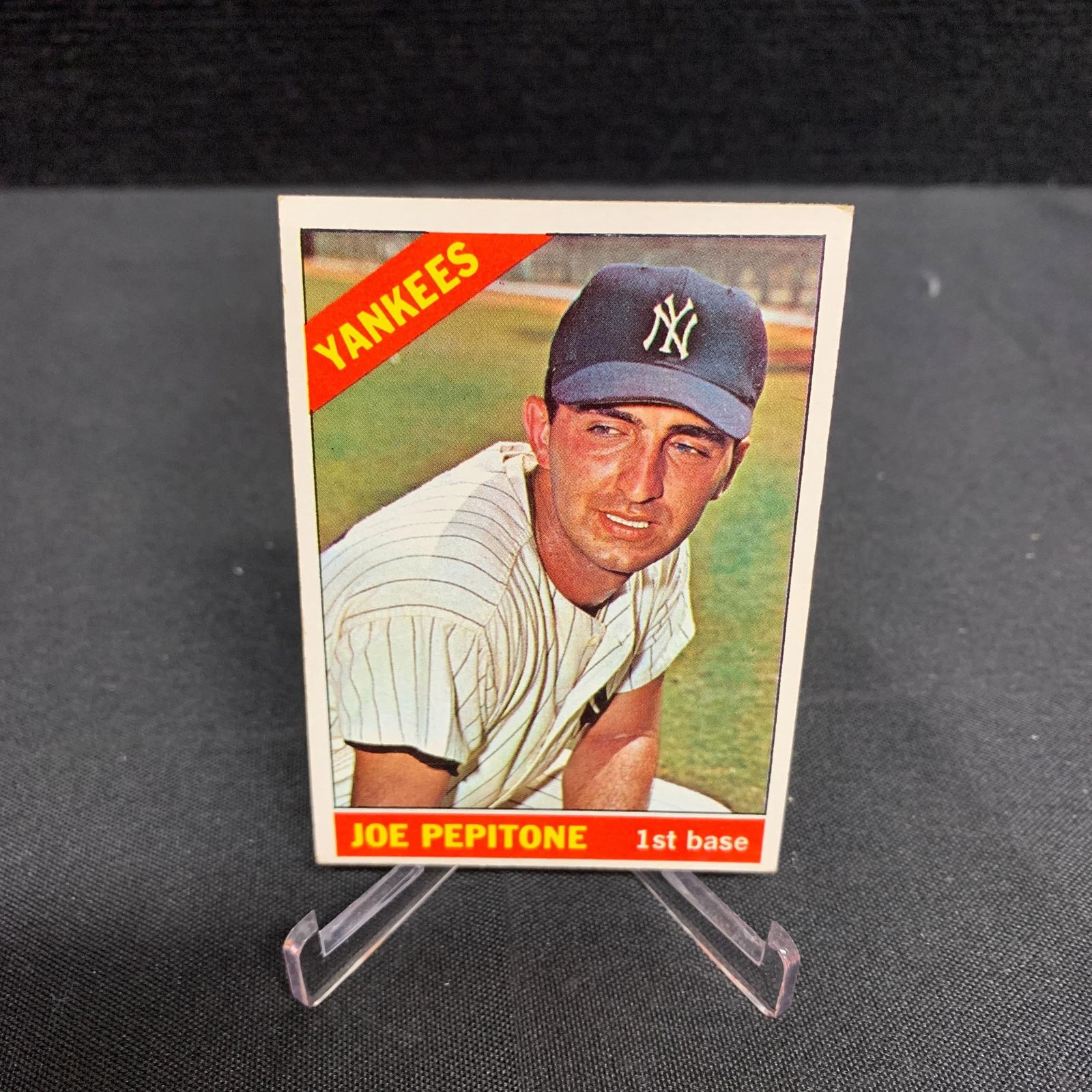 Joe Pepitone 1966 Topps (1 of 2)