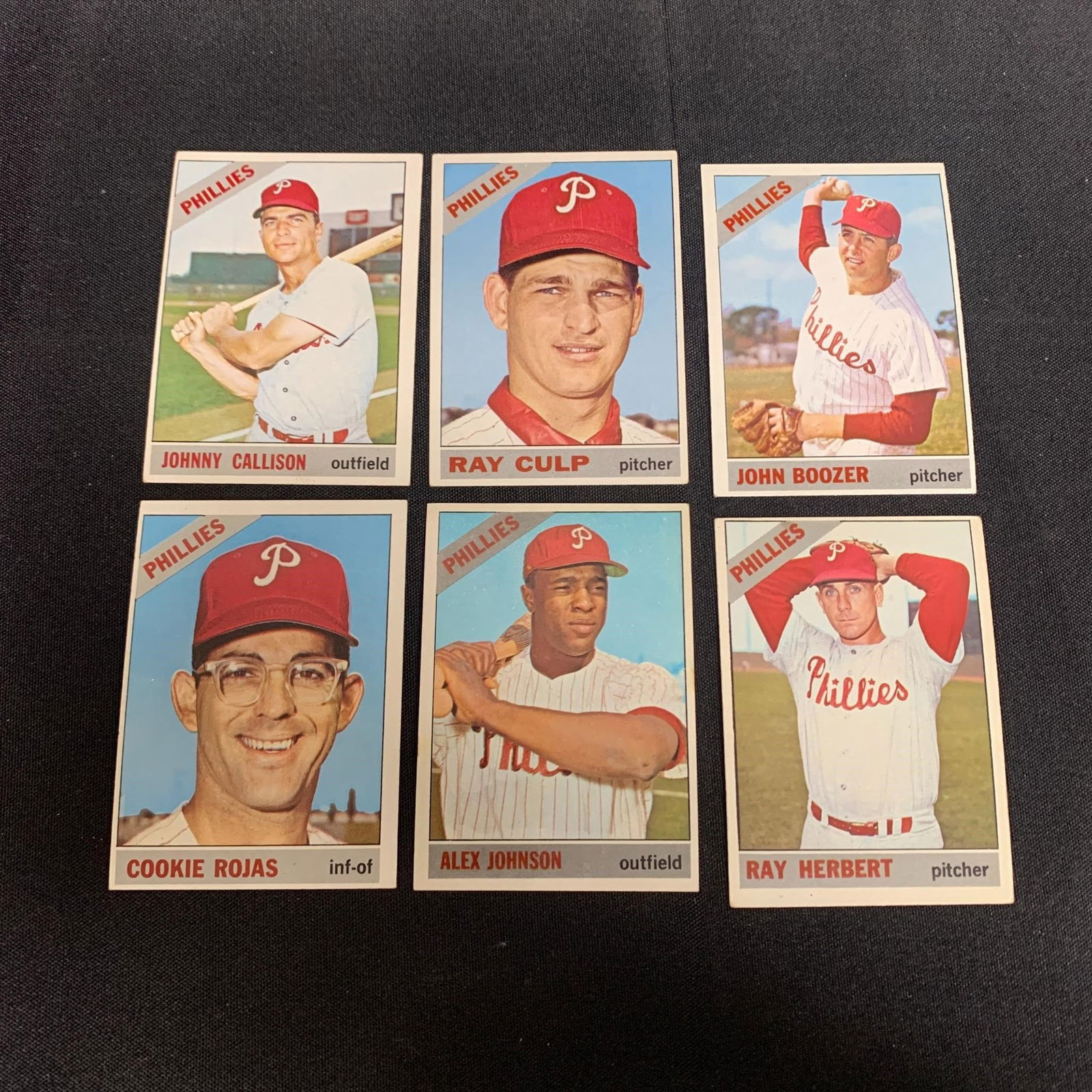 1966 Topps Baseball Cards, Phillies (1 of 2)