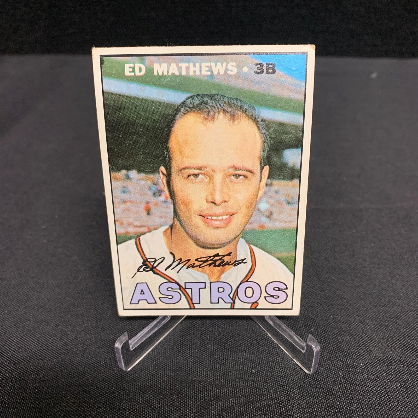 Ed Mathews 1967 Topps (1 of 2)