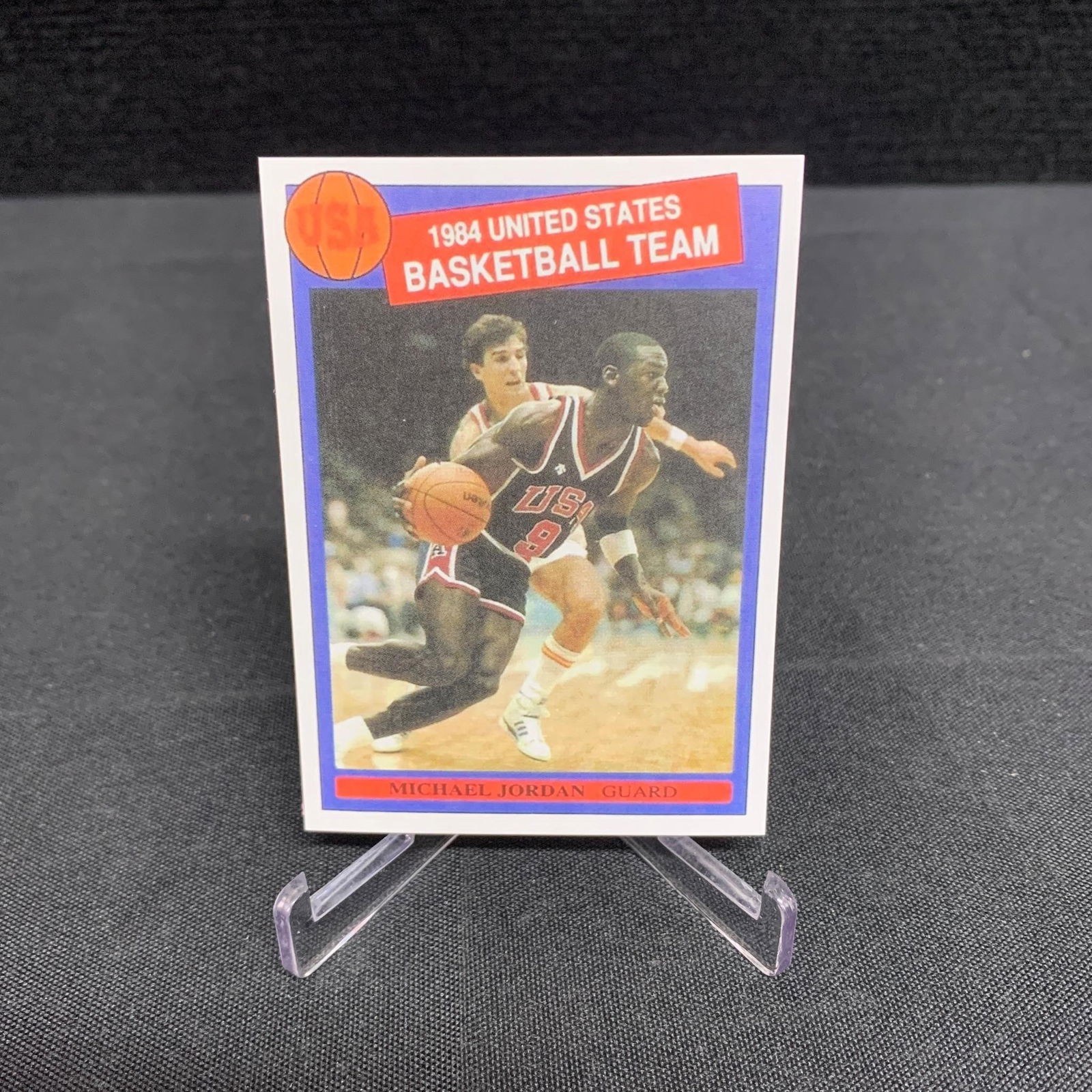 Michael Jordan 1984 Olympic Rookie (1 of 2)