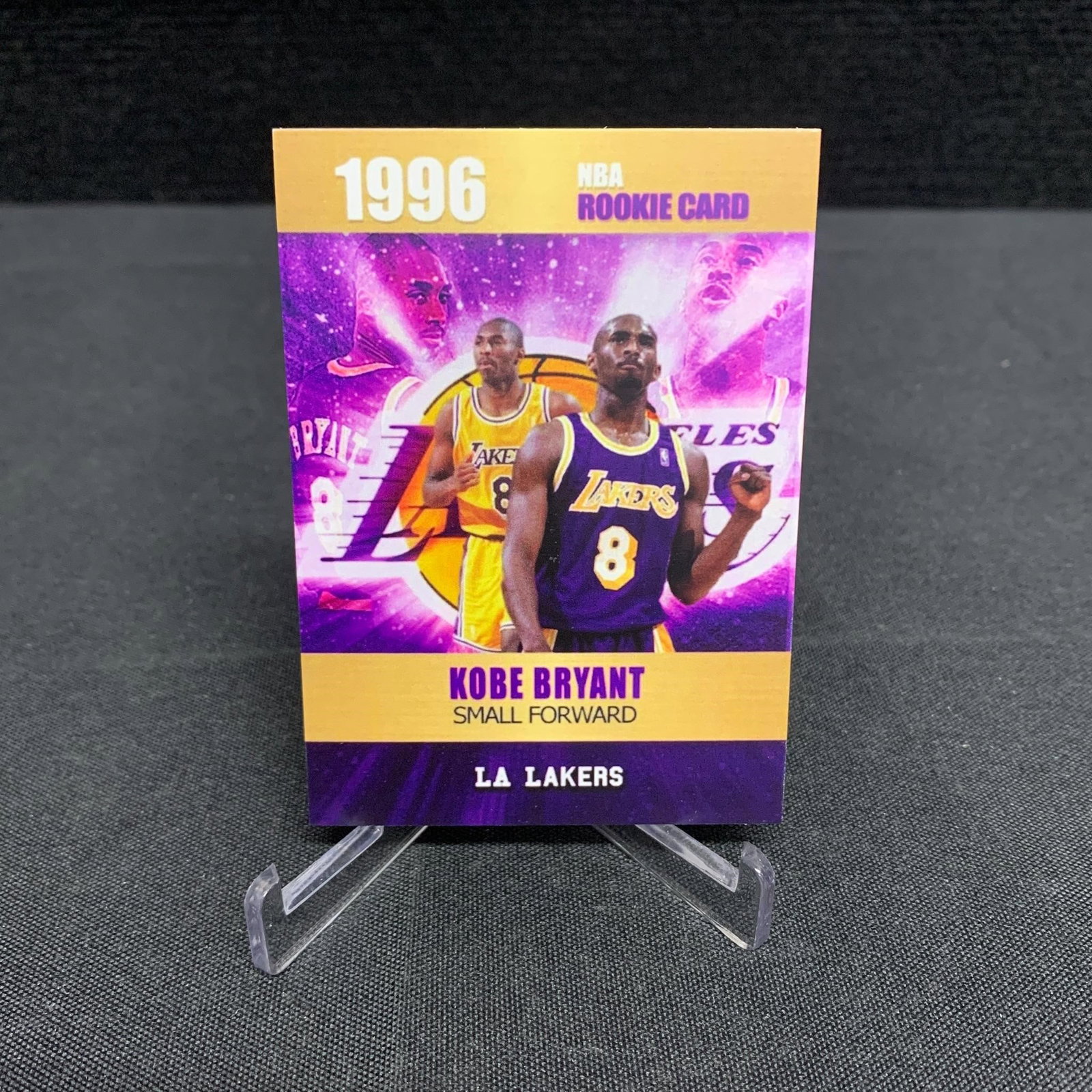 Kobe Bryant 1996 Rookie Phenoms NBA Rookie Basketball Card: We are a veteran owned company. Please look at the pictures carefully to determine what you believe the condition of collectible is. We are currently accepting consignments. Email us a aeronhouse1994@