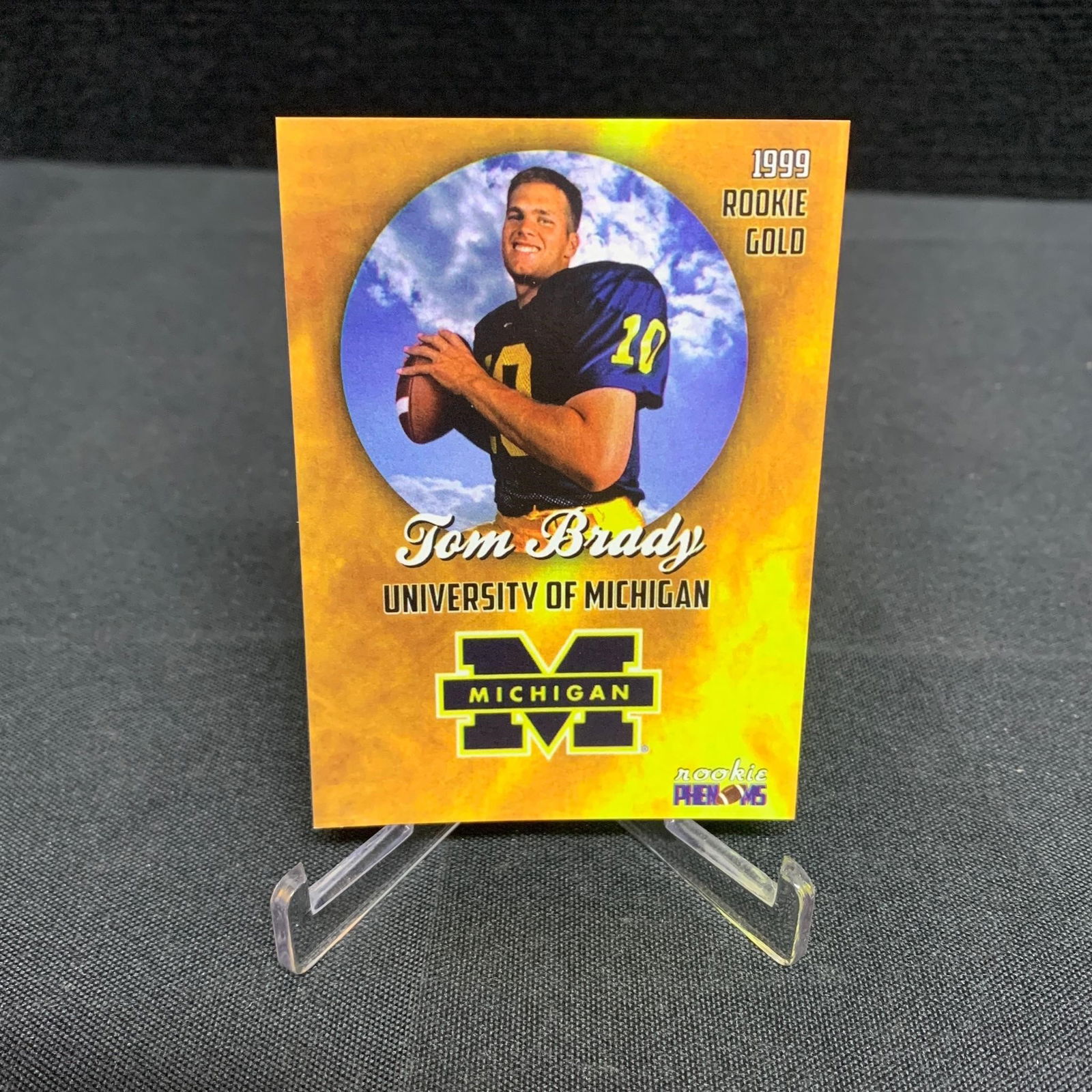 Tom Brady 1999 Rookie Gold (1 of 2)