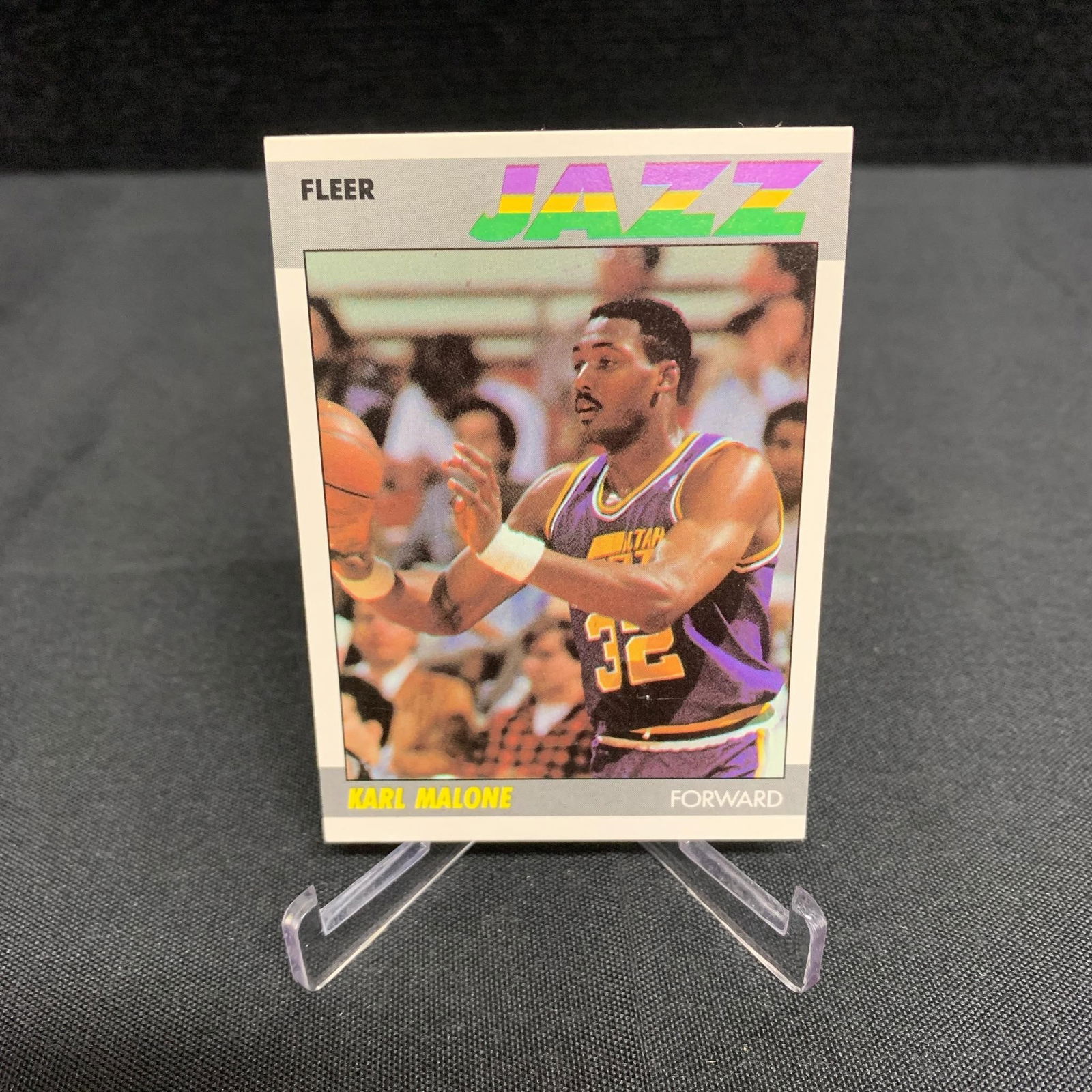 Karl Malone Rookie 1987 Fleer (1 of 2)
