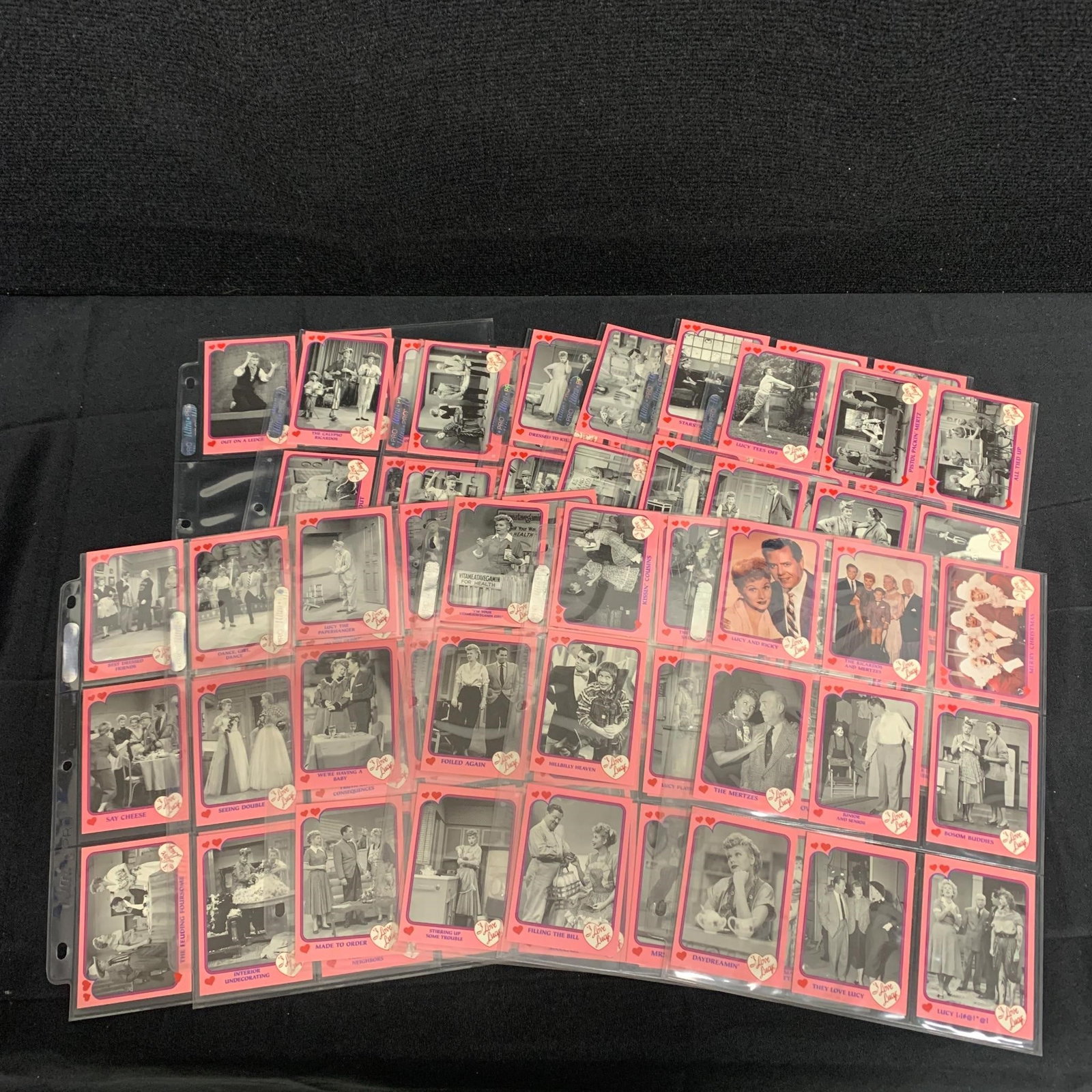 1991 I love Lucy Cards Complete Set: 1991 Pacific I love Lucy Trading Cards. #1-110. We are a veteran owned company. Please look at the pictures carefully to determine what you believe the condition of collectible is. We are currently ac