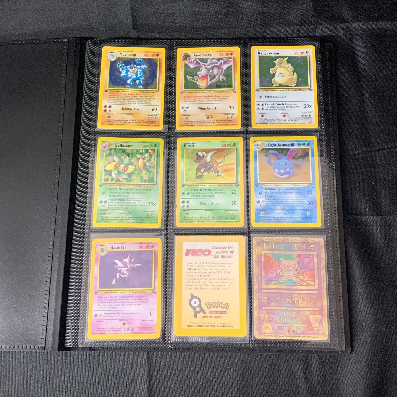 Vintage Pokemon Card Binder, 1st Edition (1 of 8)