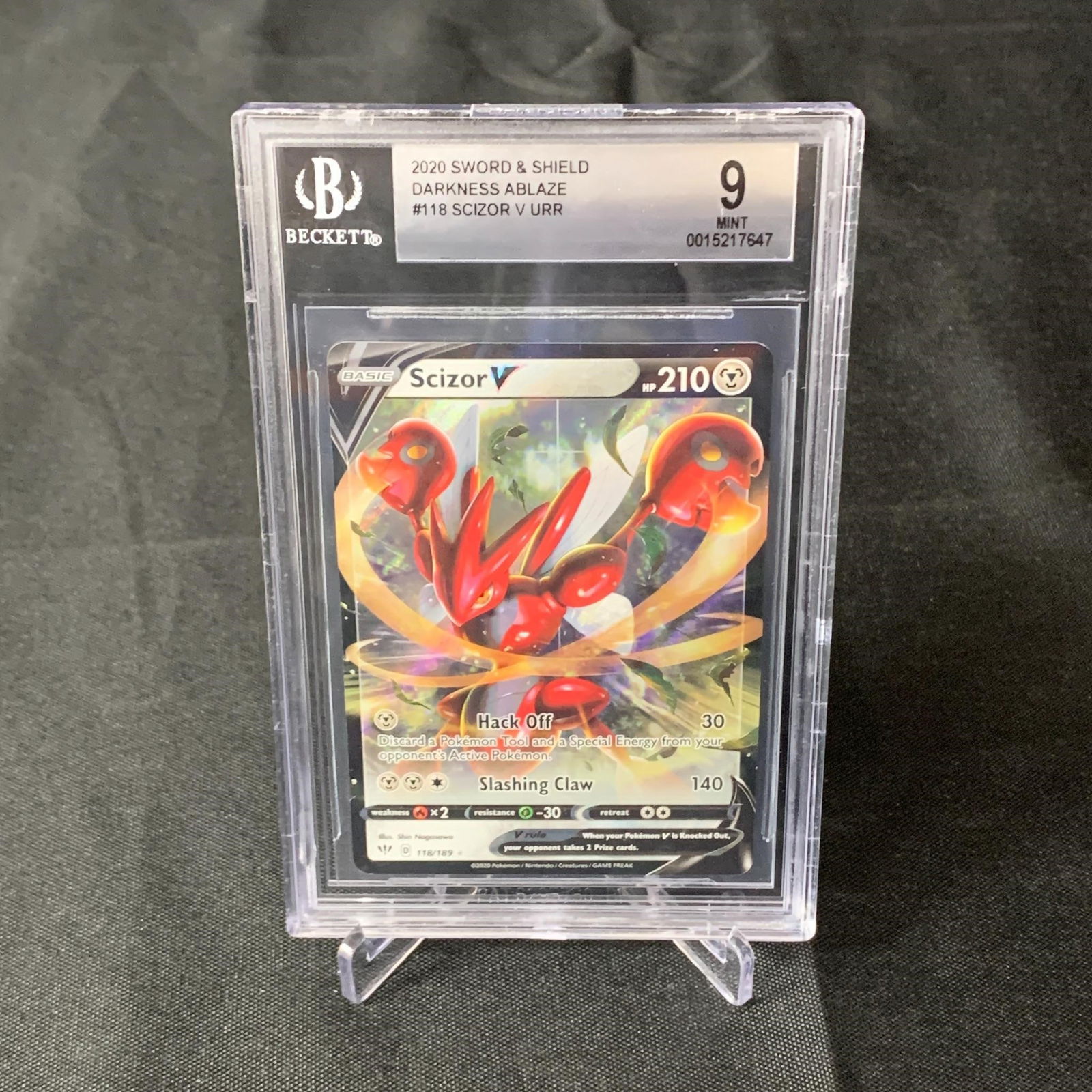 BGS 9 Scizor V (1 of 2)