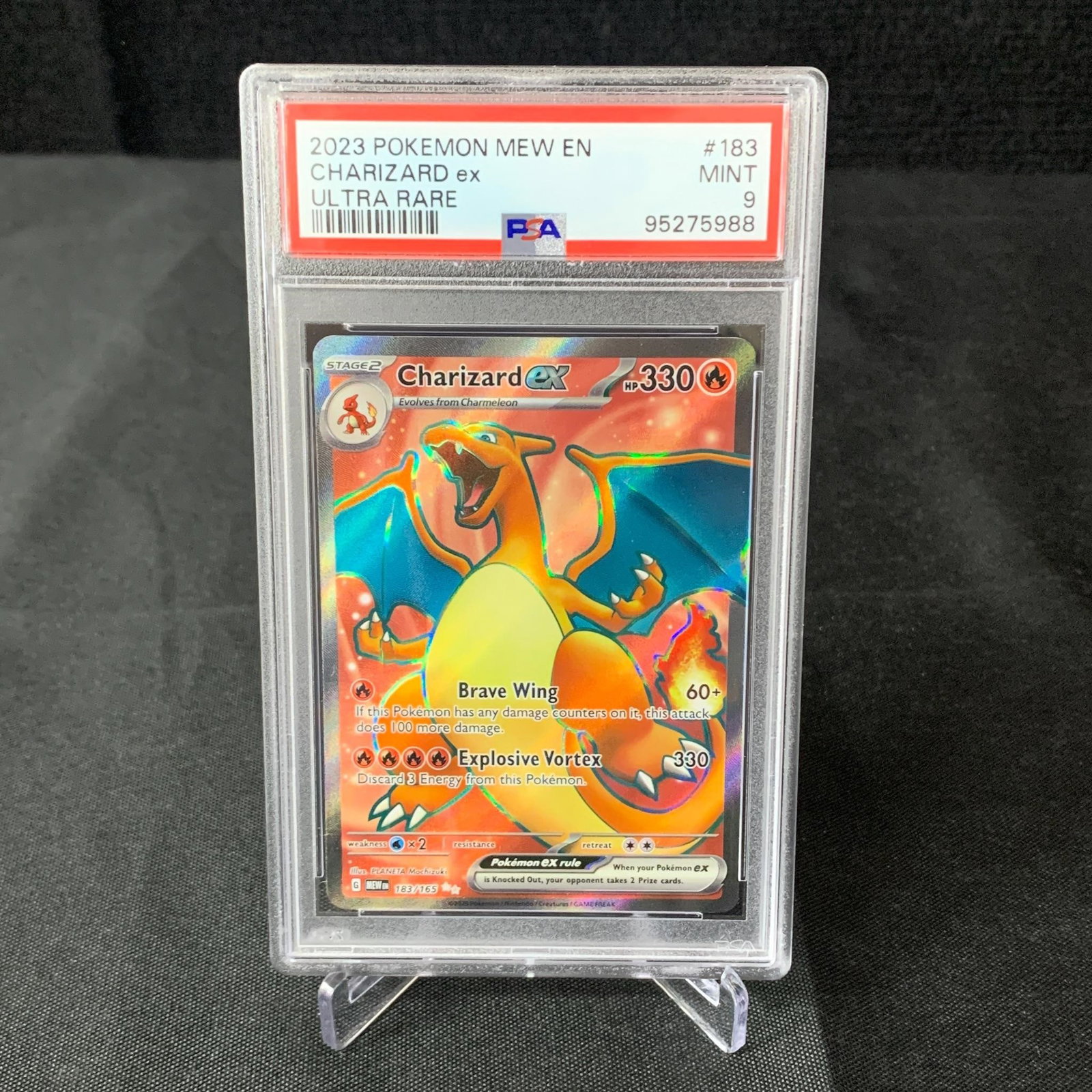 PSA 9 Charizard EX Full Art (1 of 2)