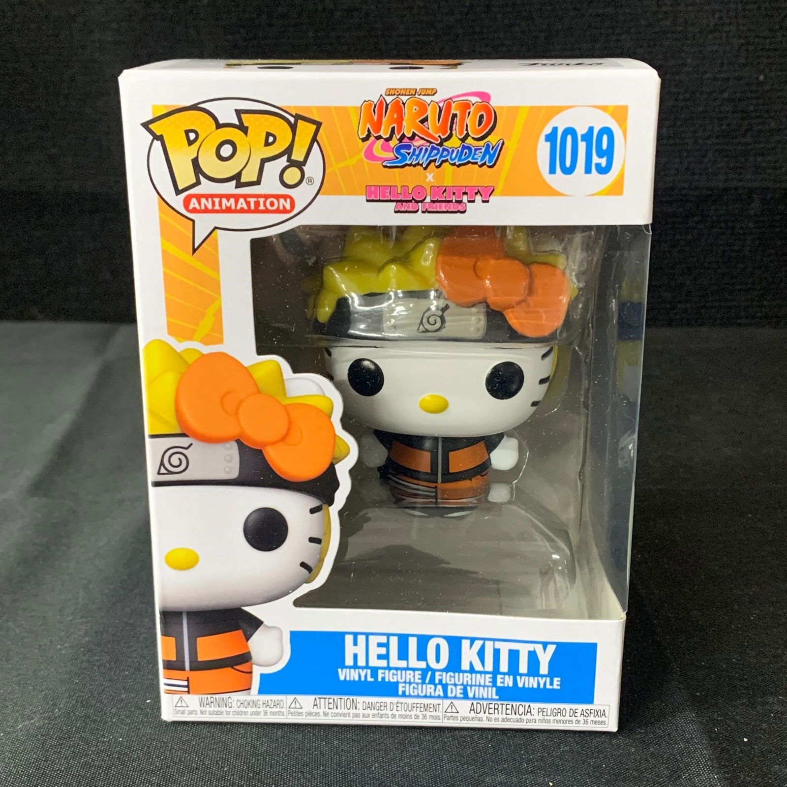 Naruto Hello Kitty Funko POP NIB: Shonen Jump Naruto Shippuden x Hello Kitty and Friends #1019 Funko Pop NIB. We are a veteran owned company. Please look at the pictures carefully to determine what you believe the condition of collect