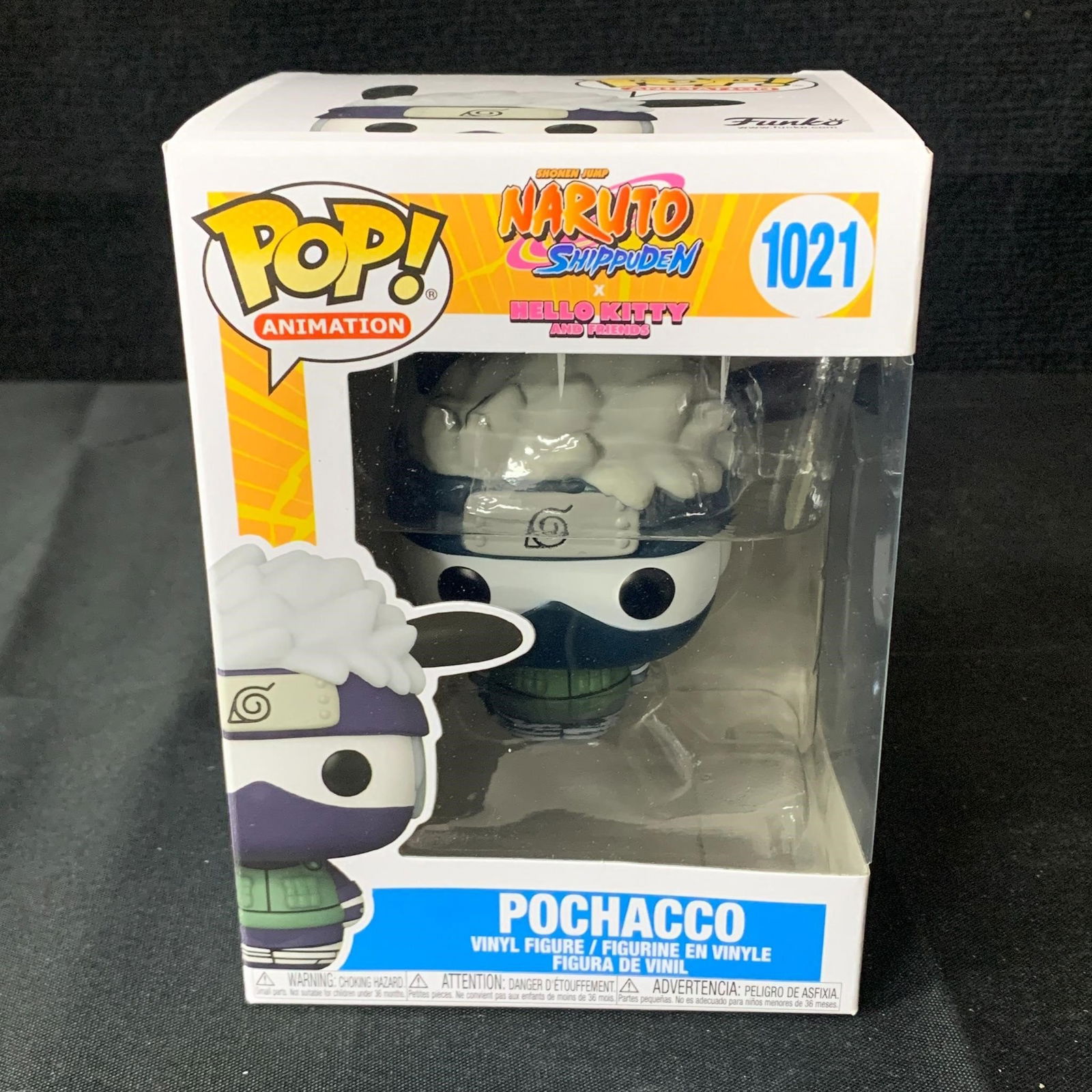 Pochacco Naruto x Hello Kitty Funko NIB: Pochacco #1021 Shonen Jump Naruto Shippuden x Hello Kitty and Friends Funko POP NIB. We are a veteran owned company. Please look at the pictures carefully to determine what you believe the condition o