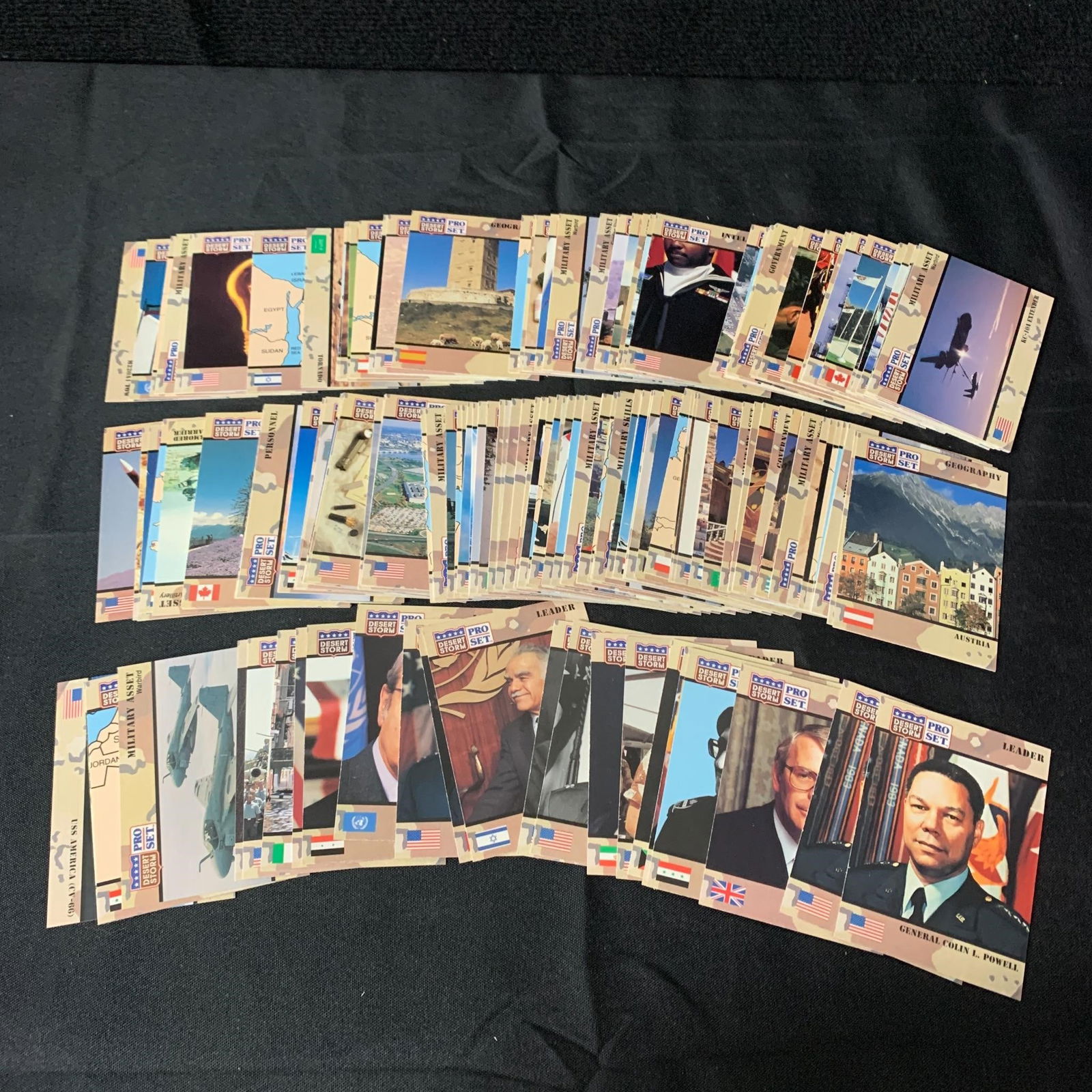 Desert Storm Trading Cards (1 of 2)