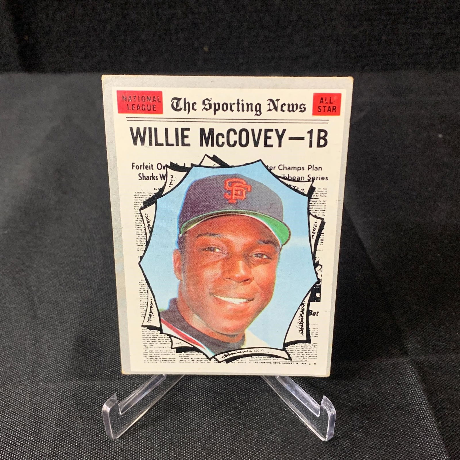 1970 Topps Willie McCovey Baseball Card (1 of 2)