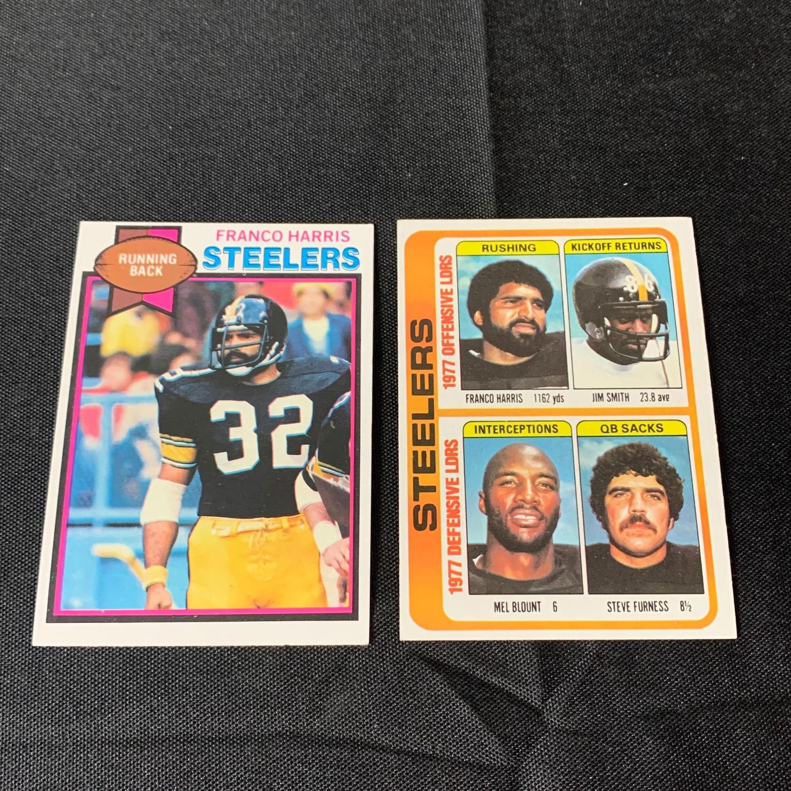 78 & 79 Topps Franco Harris (1 of 2)