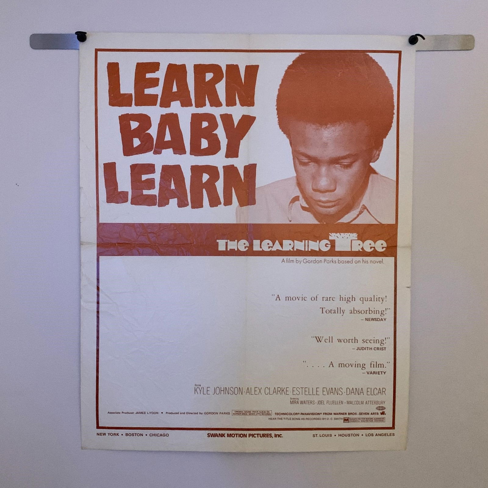 The learning Tree Original Movie Window Card (1 of 1)