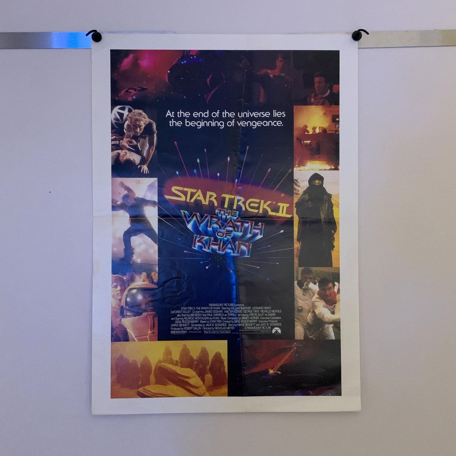 Star Trek 2 Wrath of Khan Poster (1 of 1)