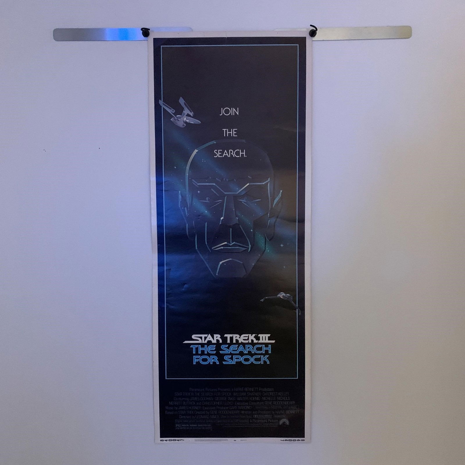 Star Trek Seach For Spock Original Insert (1 of 2)