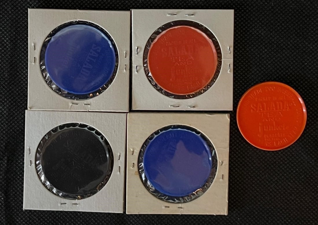 1962 Salda Tea Baseball Coins (1 of 2)