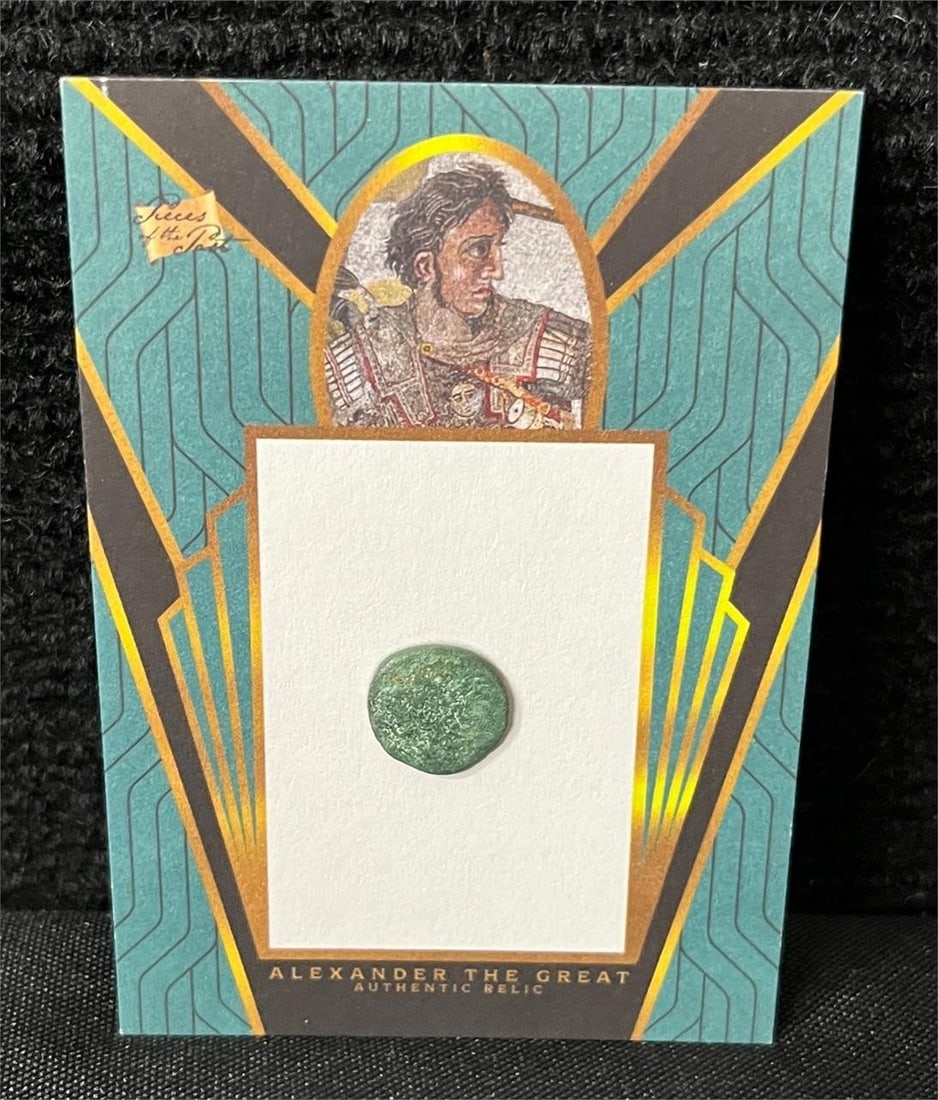 Alexander the Great Era Coin Relic Card (1 of 2)