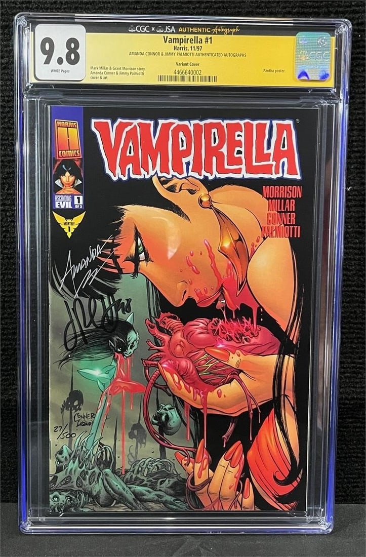 Vampirella 1 Signed Amanda Conner/Palmiotti Comic (1 of 2)