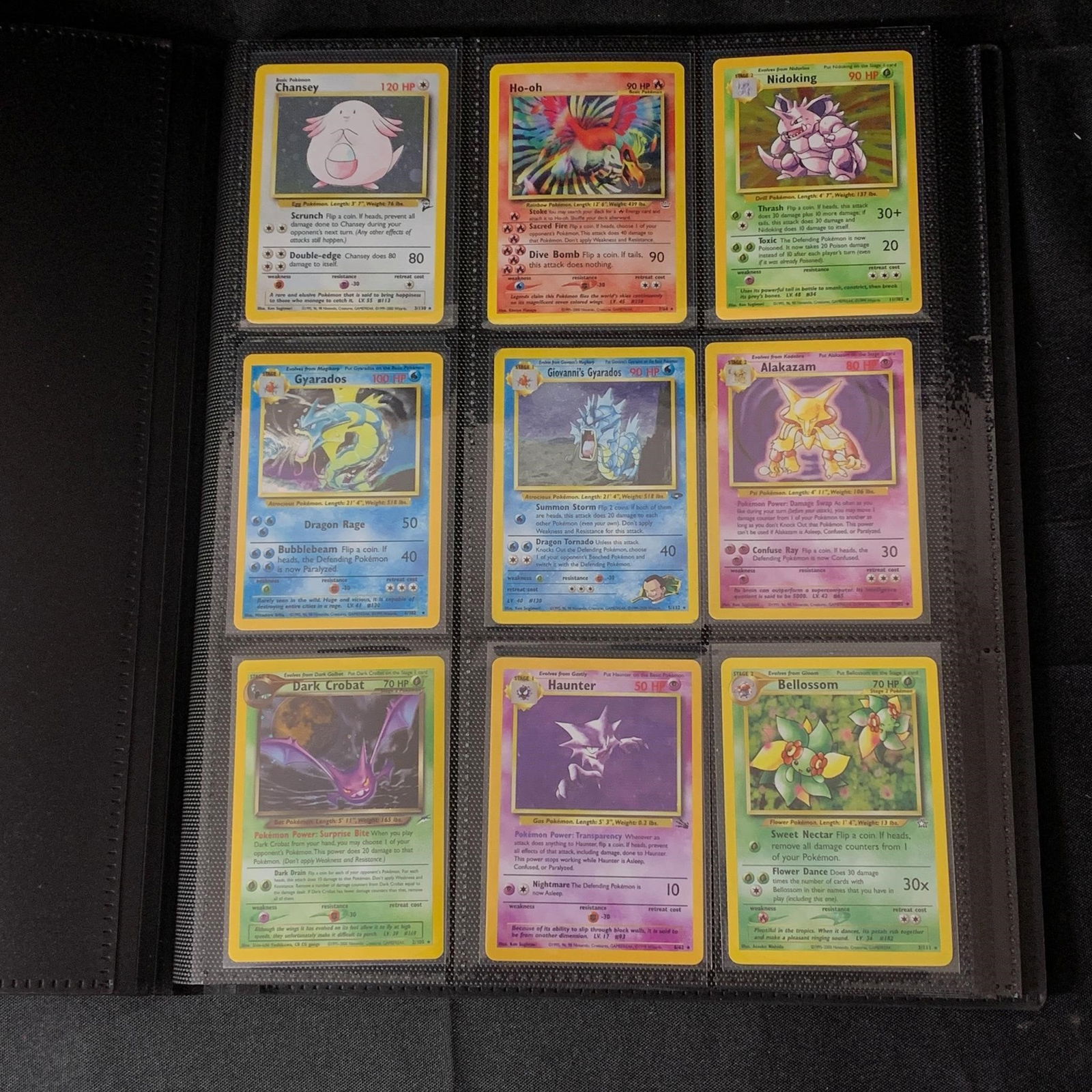 Vintage Pokemon Card Binder