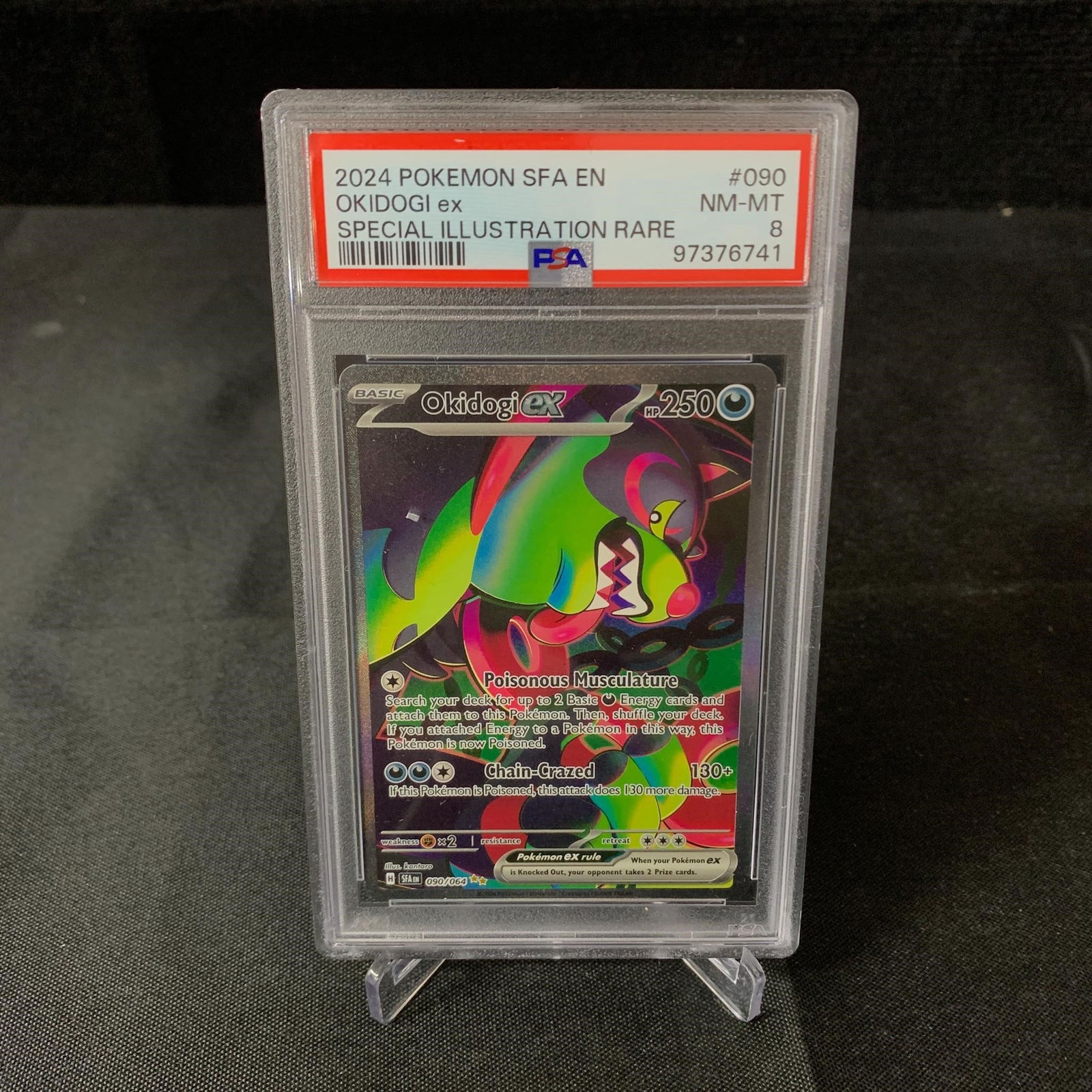 PSA 8 Okidogi EX SIR (1 of 2)