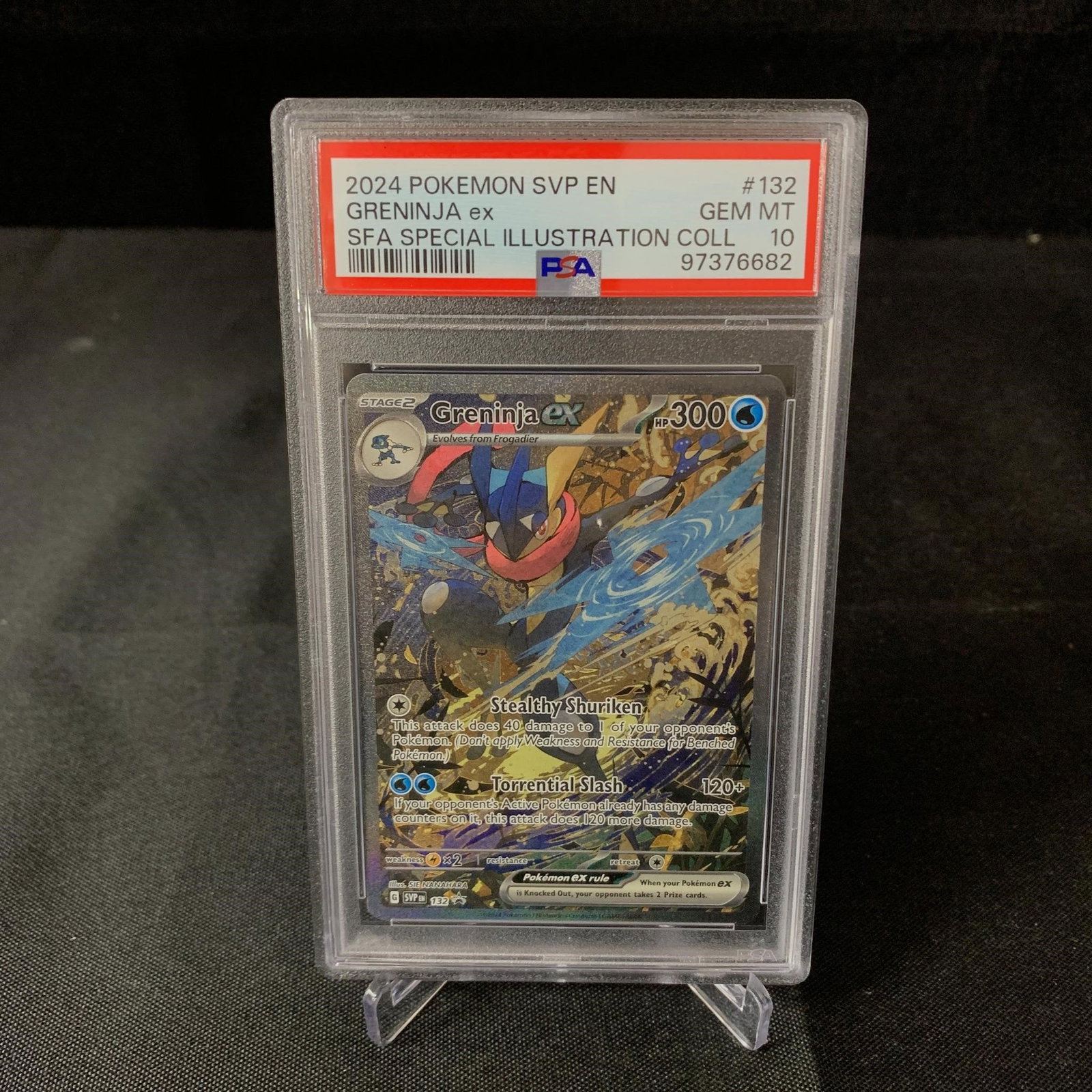 PSA 10 Greninja EX SFA SIC (1 of 4)