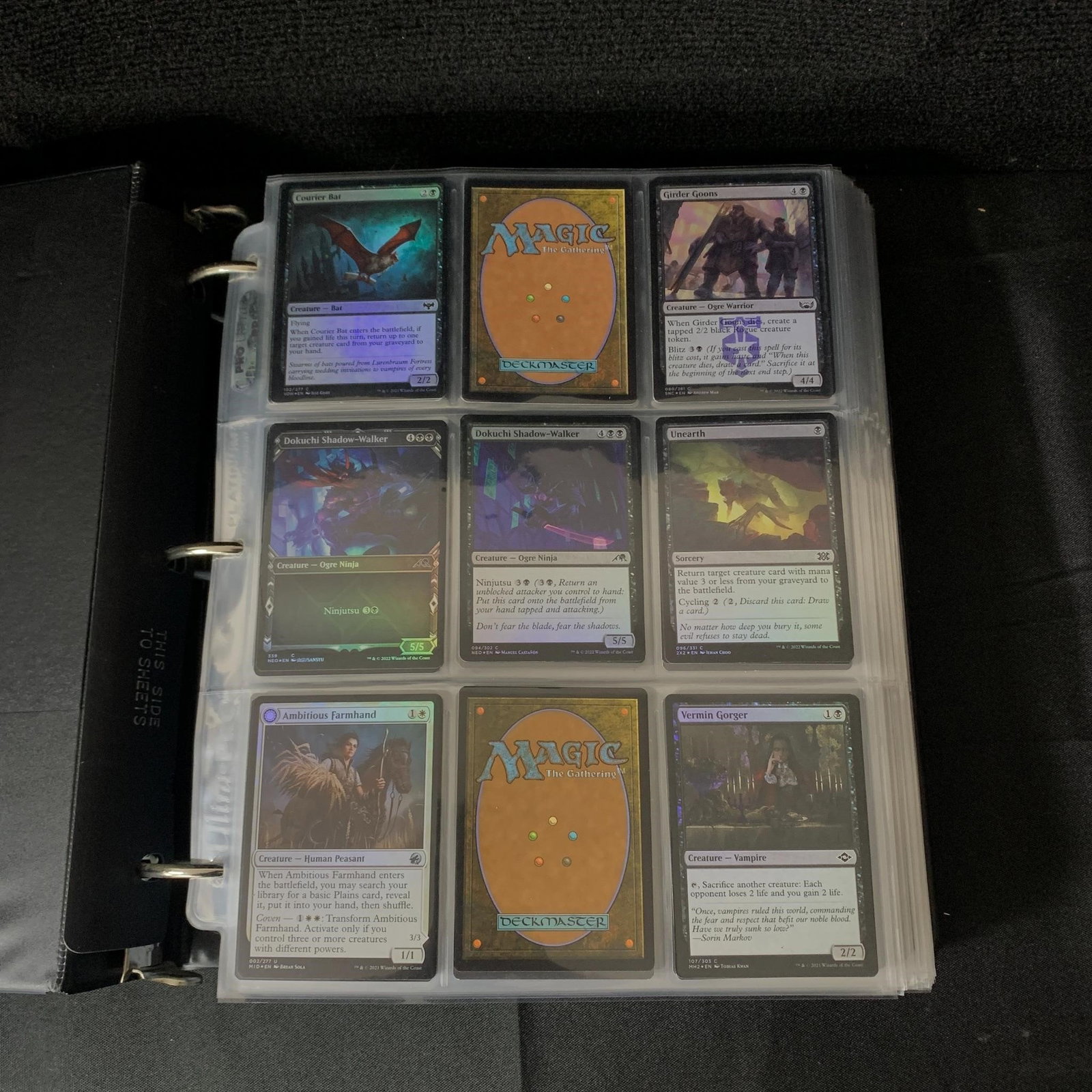 Huge Magic the Gathering Binder (1 of 16)