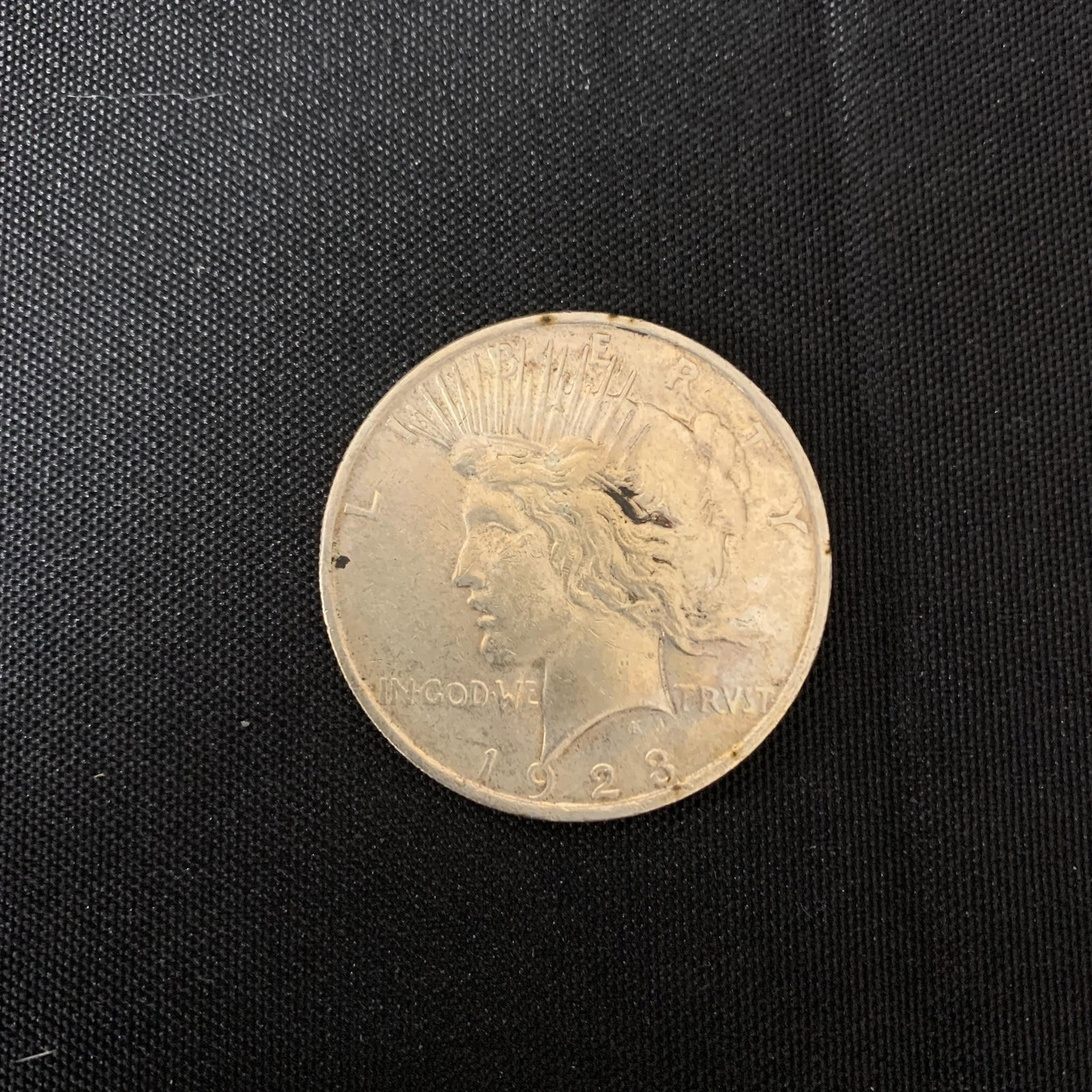 1923 Peace Dollar Coin (1 of 2)