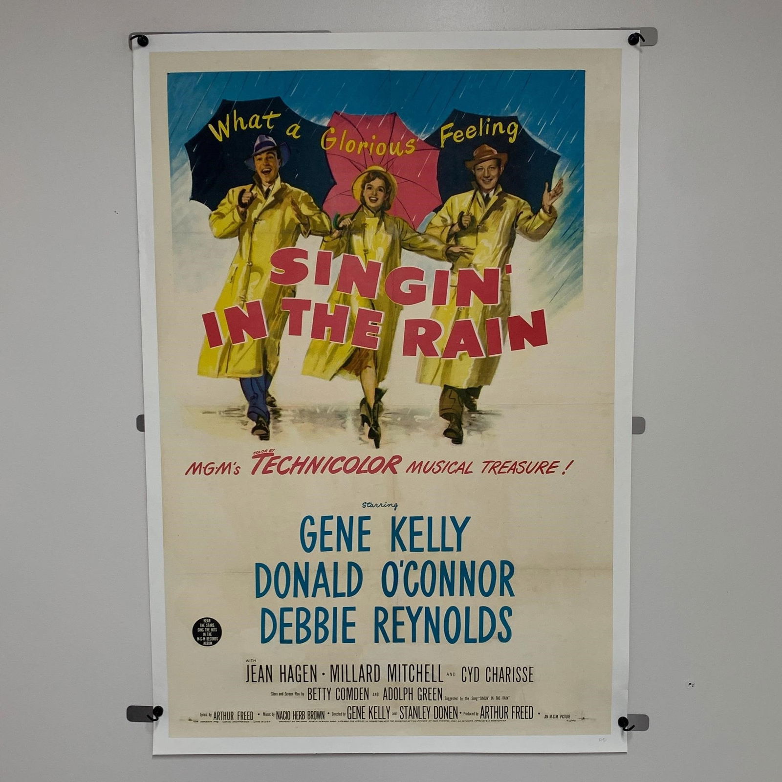 Singin In the Rain Original Movie Poster LB (1 of 7)