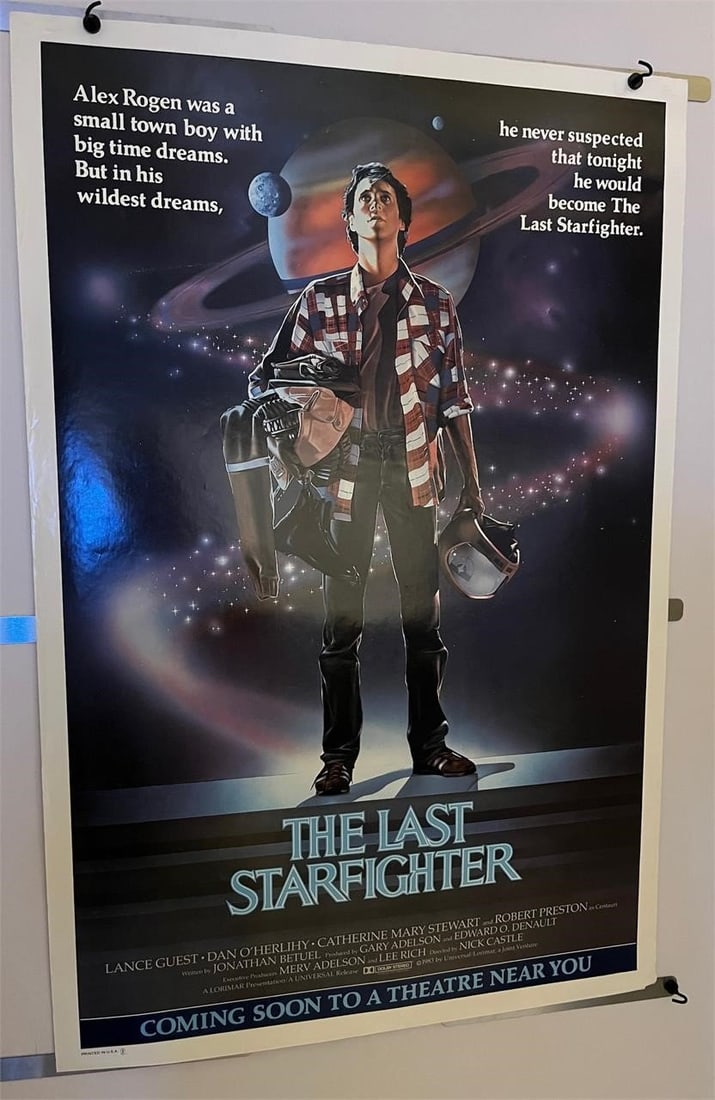 Last Starfighter Original One Sheet Movie Poster (1 of 6)