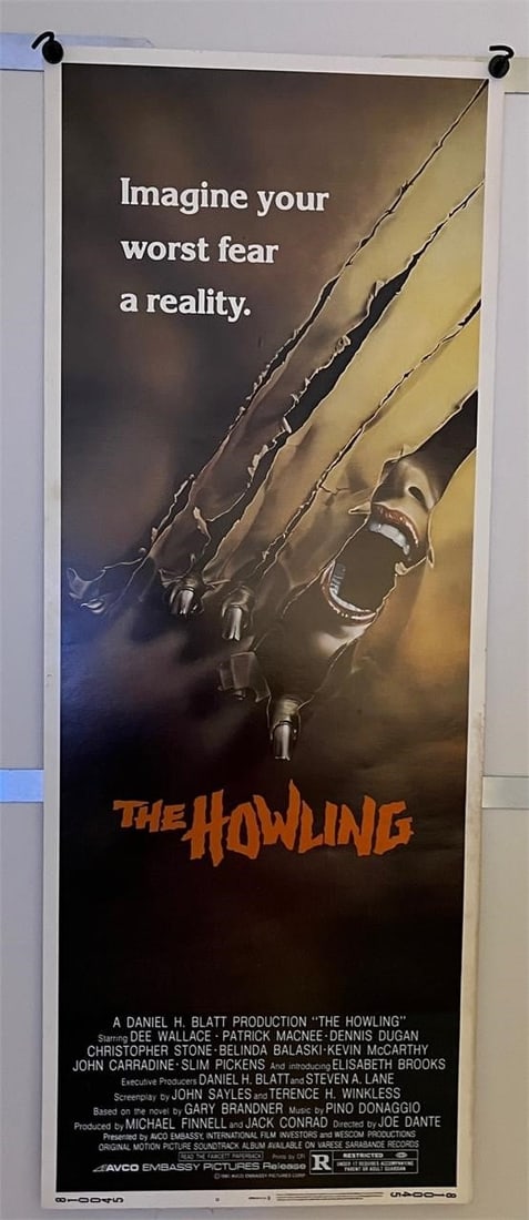 The Howling Original Insert Movie Poster (1 of 5)
