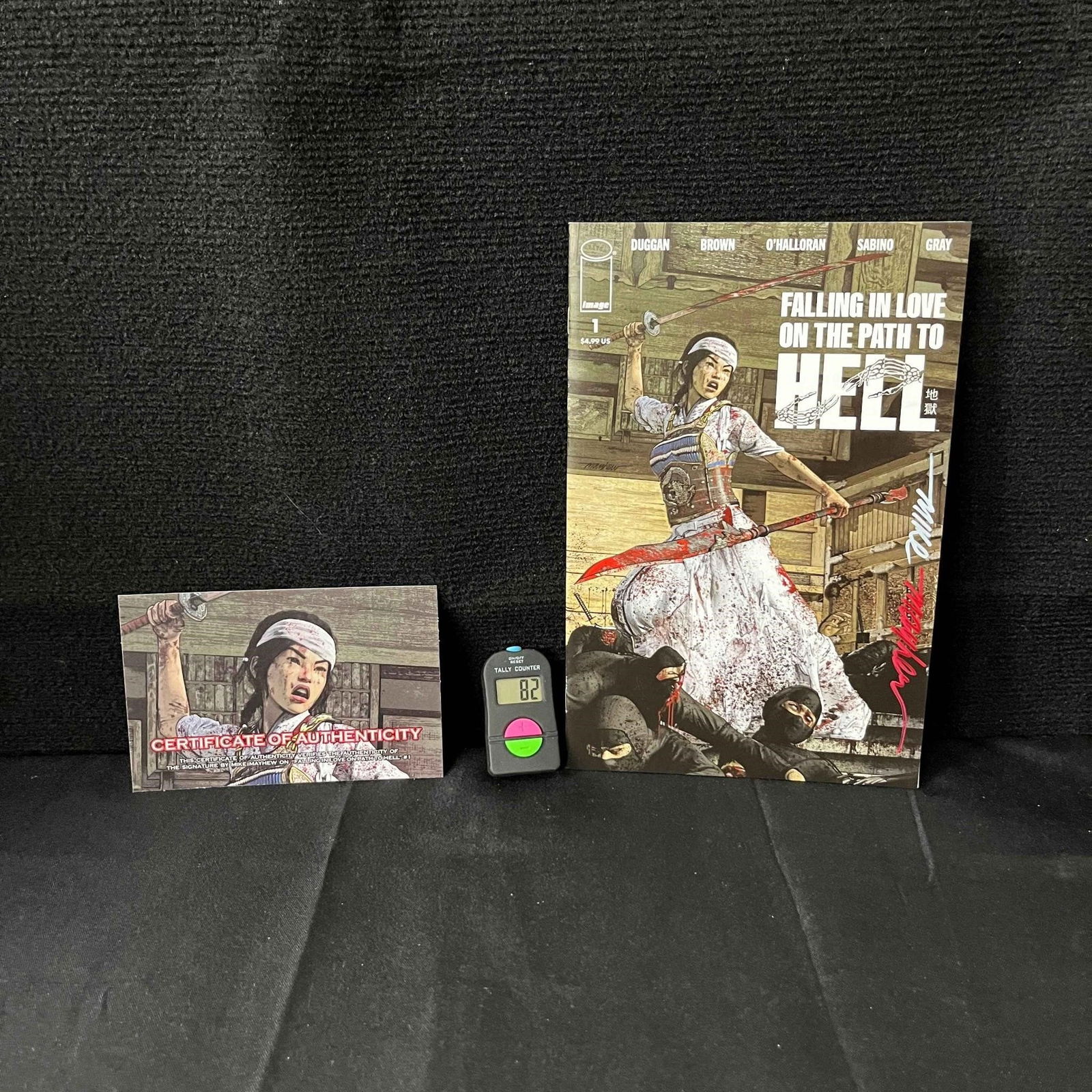 Mike Mayhew Signed Comic Silver/Red Sharpie! (1 of 2)