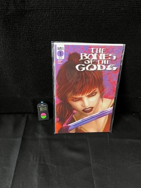 Bones of the Gods 1: We are a veteran owned company. Please look at the pictures carefully to determine what you believe the condition of collectible is. We are currently accepting consignments. Email us a aeronhouse1994@