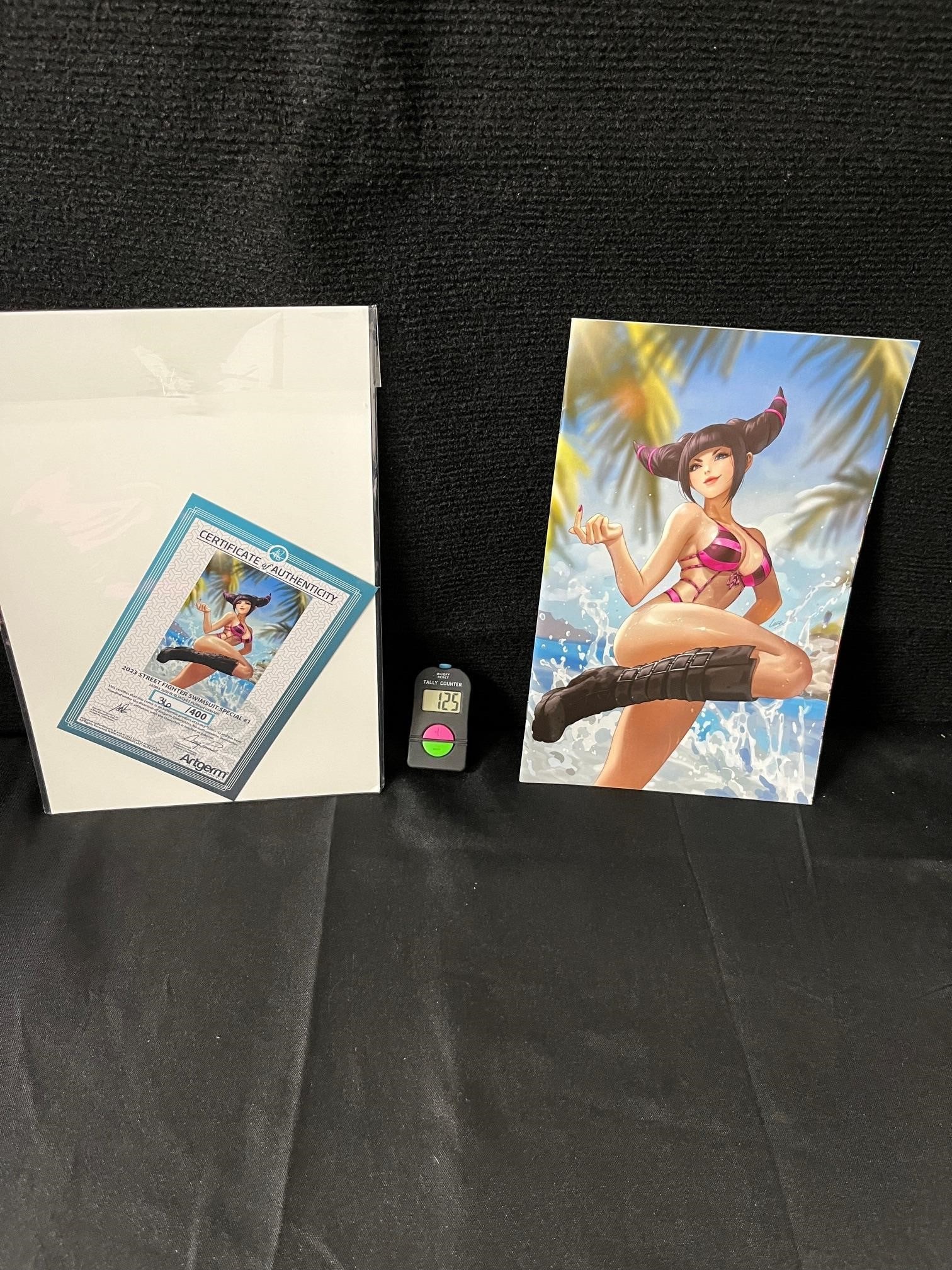 Street Fighter Swimsuit Special 1 #36/400 Artgerm: We are a veteran owned company. Please look at the pictures carefully to determine what you believe the condition of collectible is. We are currently accepting consignments. Email us a aeronhouse1994@