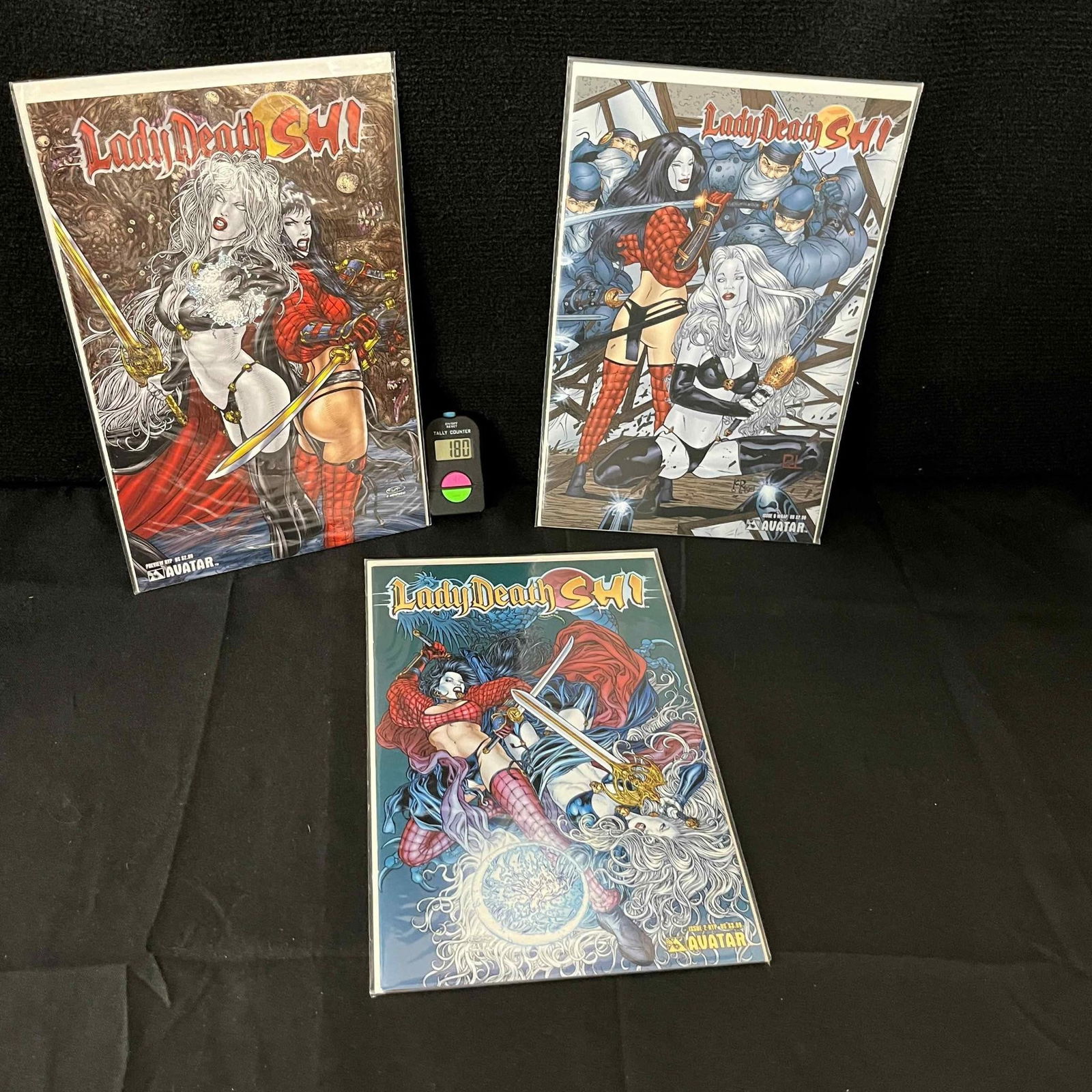Lady Death & Shi Comics w/RTP Covers (1 of 1)