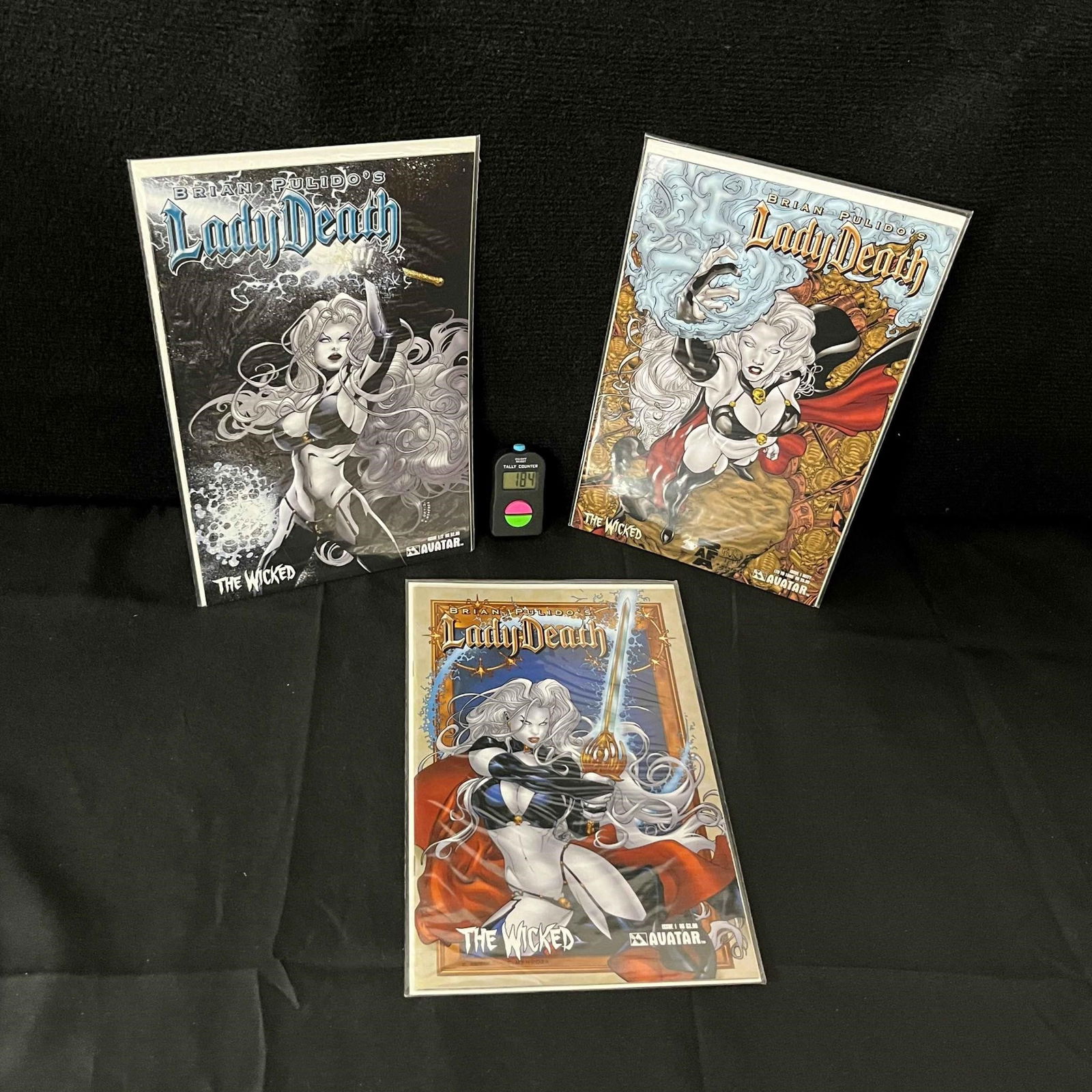 Lady Death the Wicked Comics w/Variant Covers (1 of 1)
