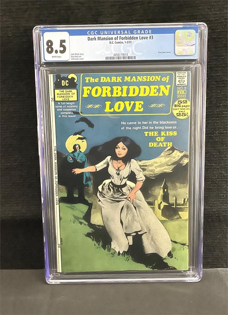 Dark Mansion of Forbidden Love 3 CGC 8.5 DC Horror (1 of 1)