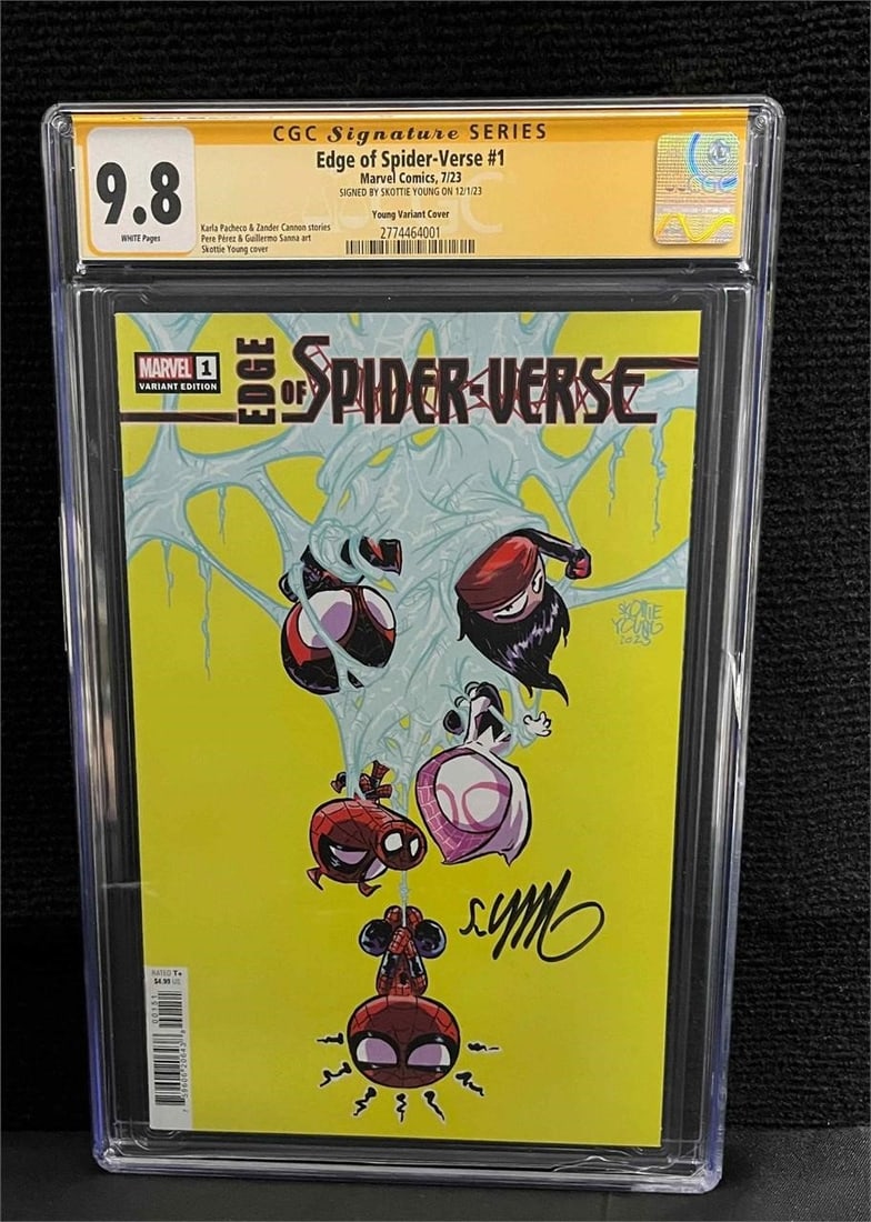 Edge of Spider-Verse 1 Signed by Skottie Young 9.8 (1 of 1)
