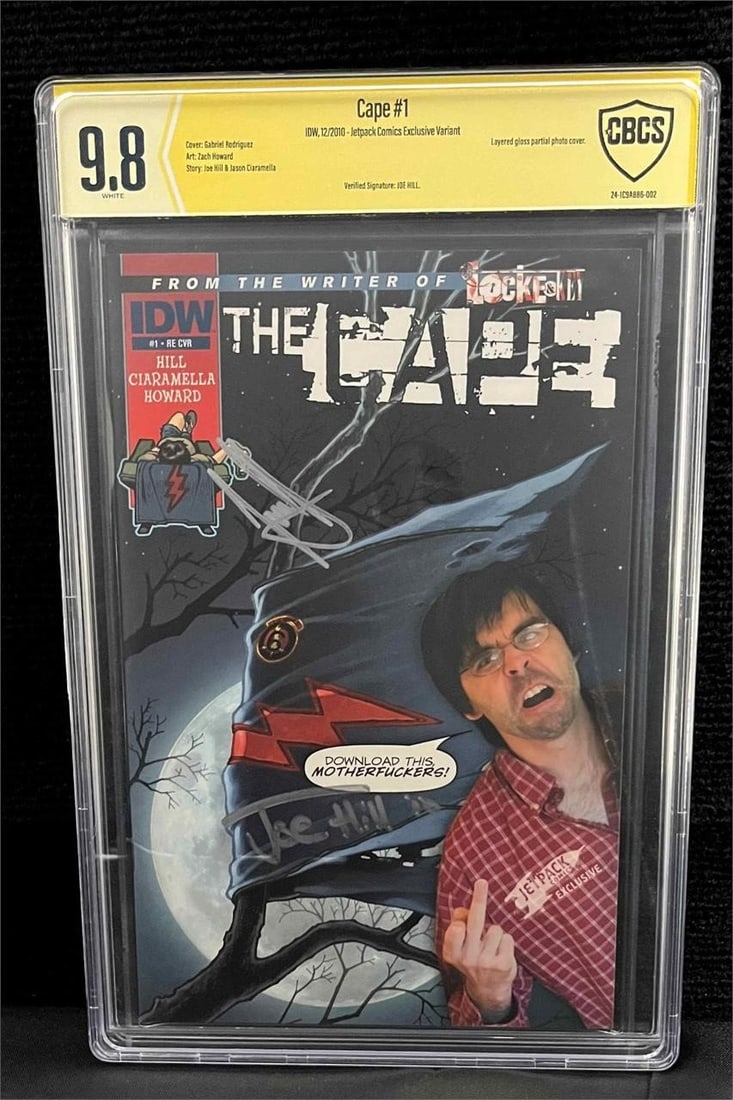 Cape 1 Jetpack Ed. Signed by Joe Hall CBCS 9.8 (1 of 1)