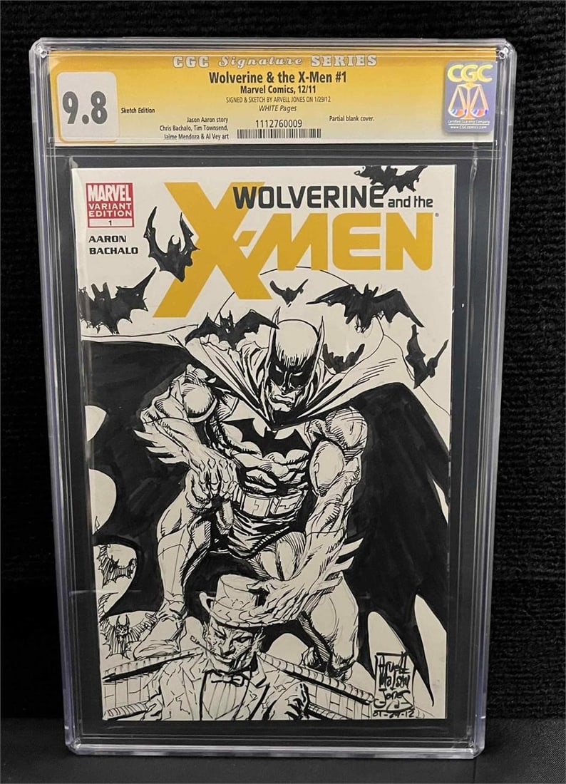 Wolverine & the Xmen 1 CGC Sign & Sketch 9.8 (1 of 1)