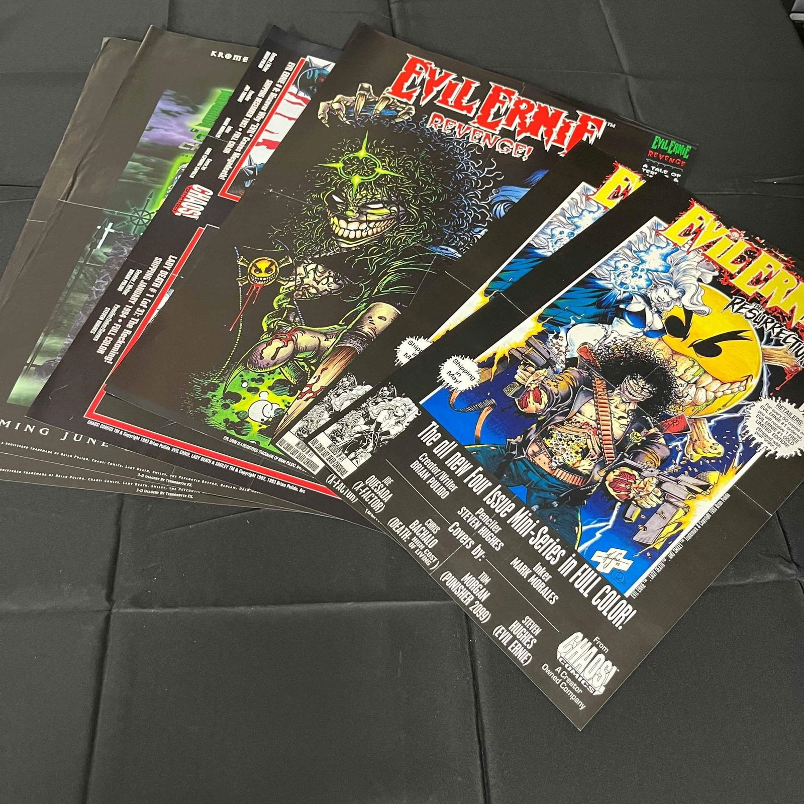 Evil Ernie & Lady Death Comic Promo Posters (1 of 7)