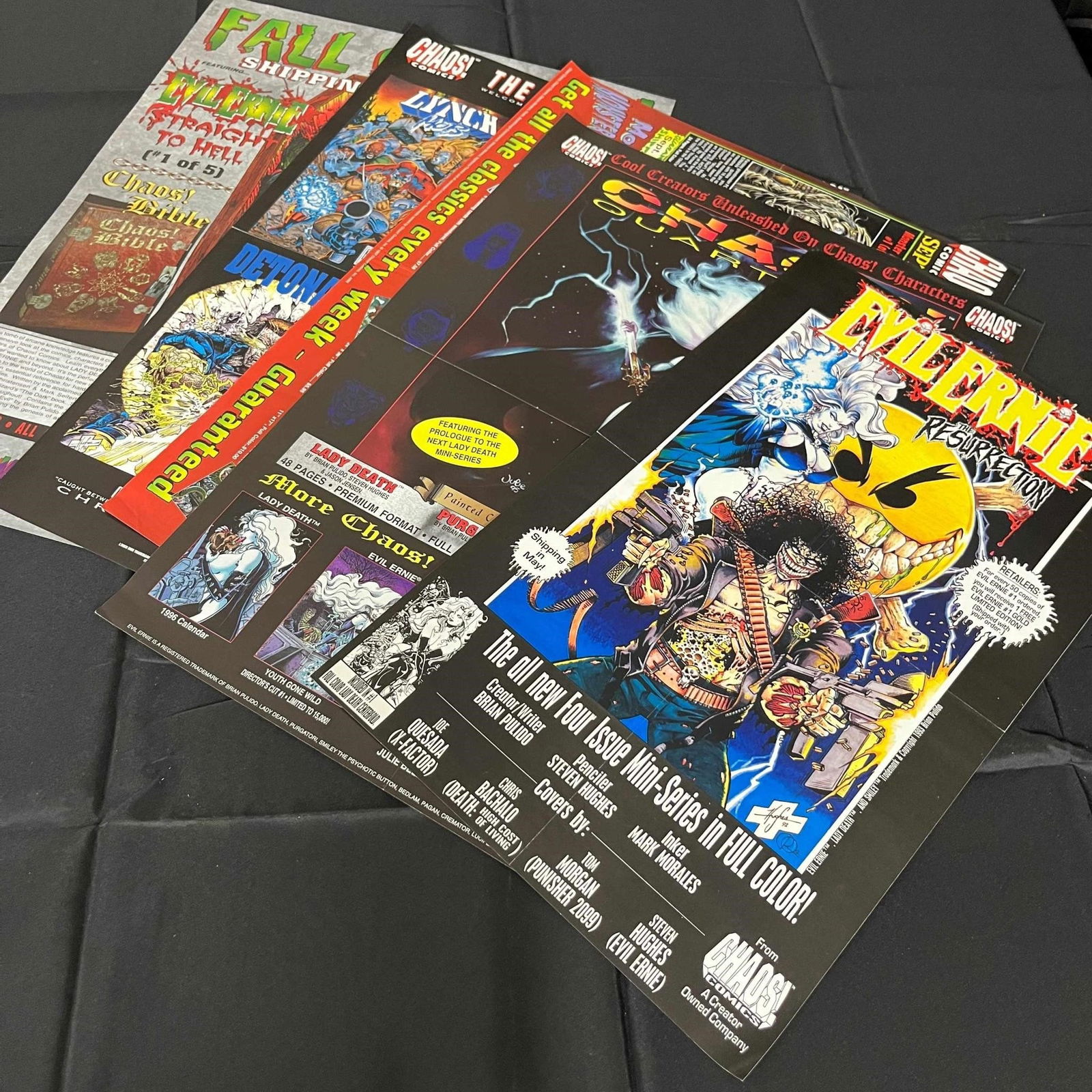 Evil Ernie Chaos Comics Promo Posters (1 of 5)