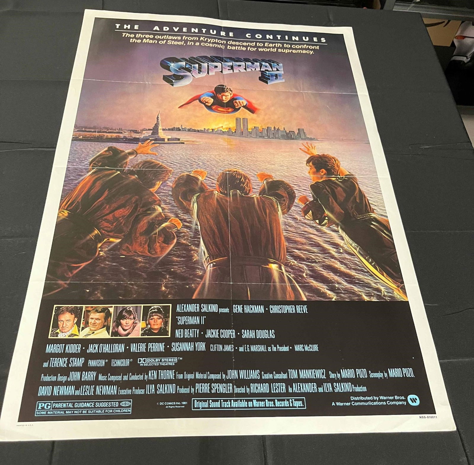 Superman II Original One-Sheet Movie Poster (1 of 1)