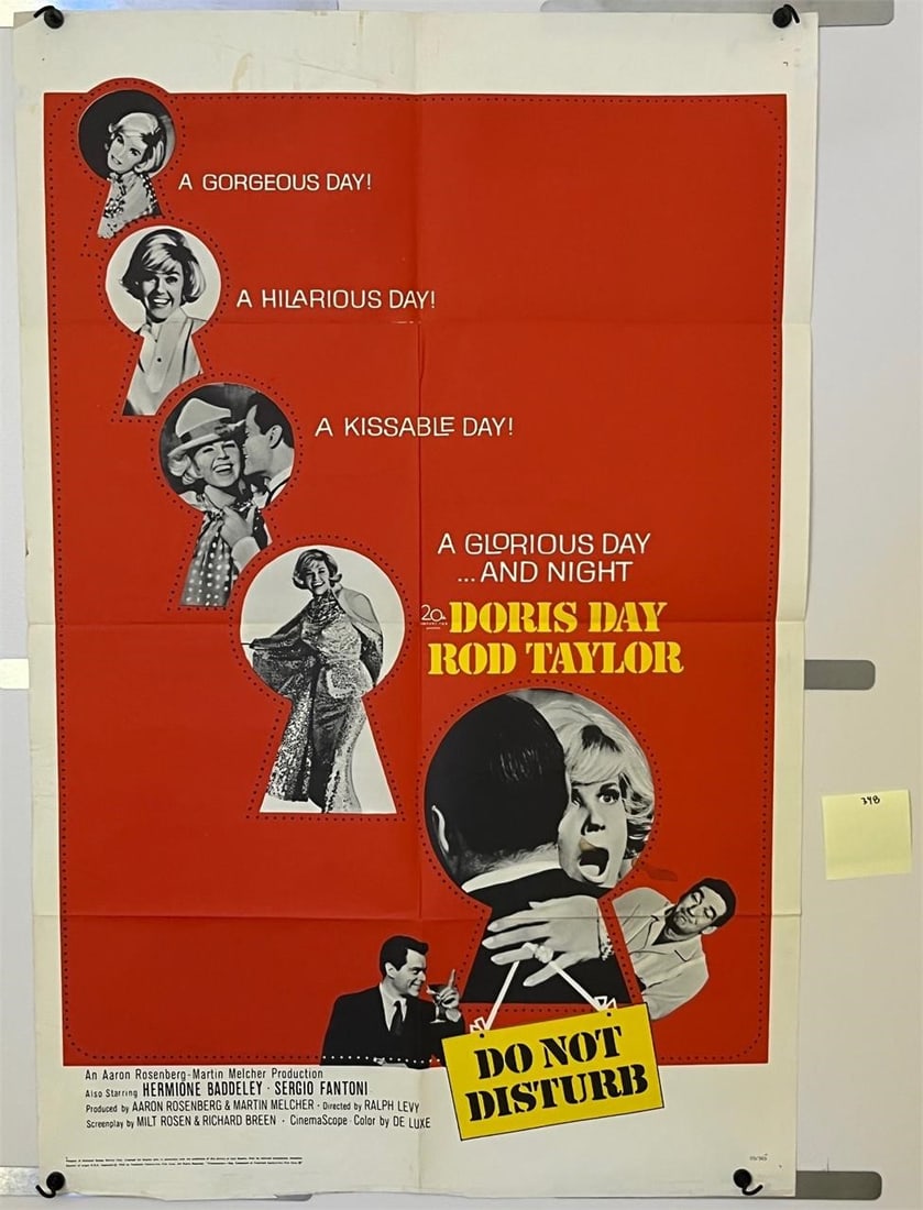 Doris Day Do Not Disturb Original Movie Poster (1 of 4)